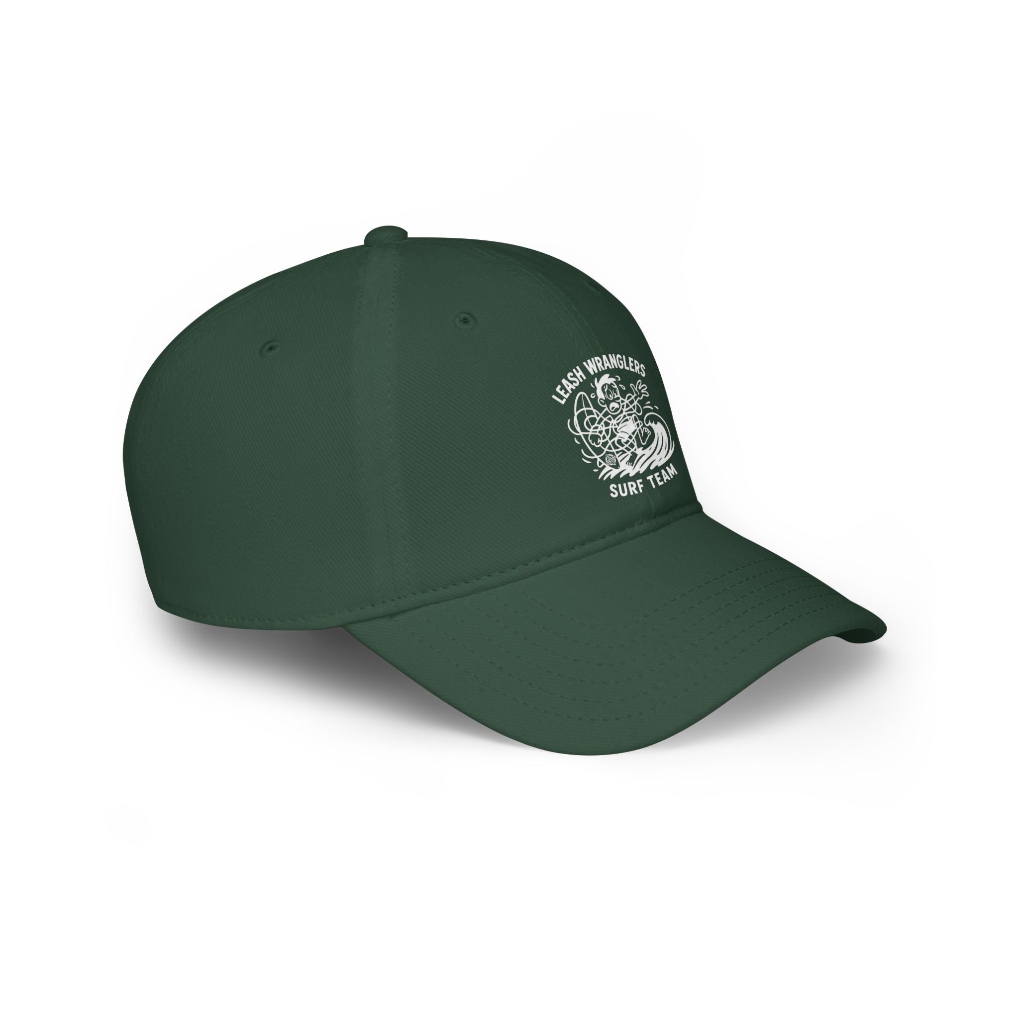 Leash Wranglers Surf Team Unisex - 100% Cotton Baseball Cap