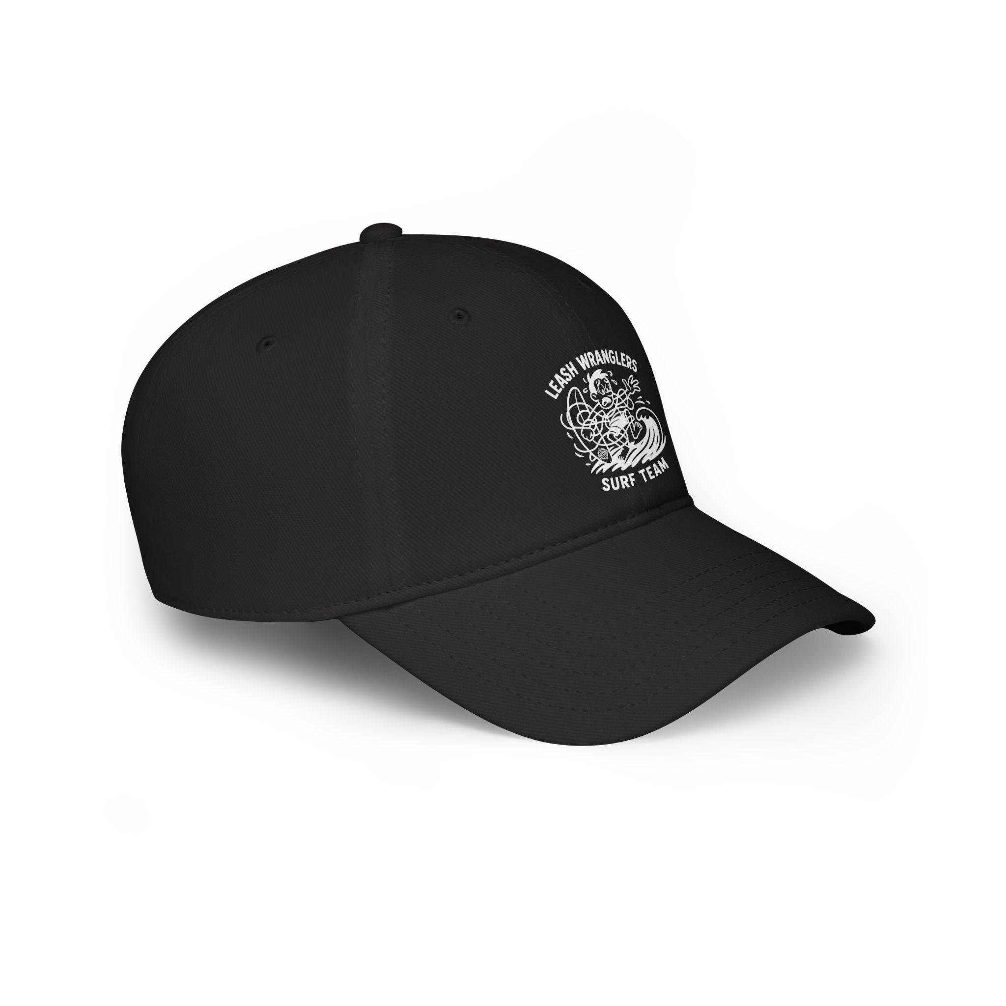 Leash Wranglers Surf Team Unisex - 100% Cotton Baseball Cap