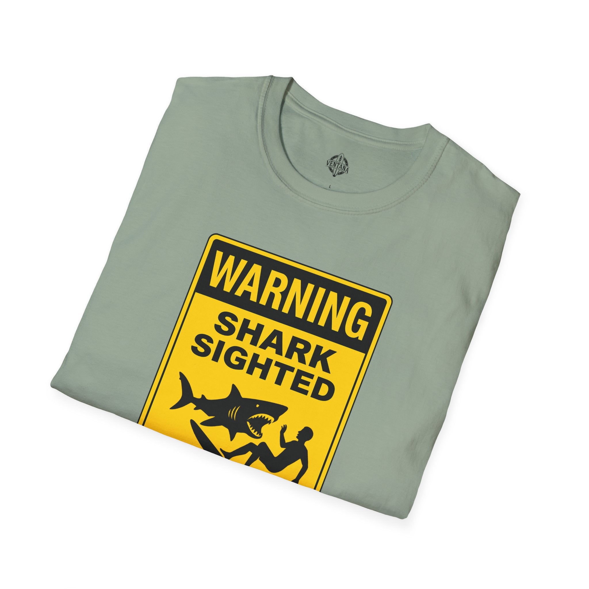 Shark Sighted Unisex - Soft Style U.S. Cotton T-Shirt