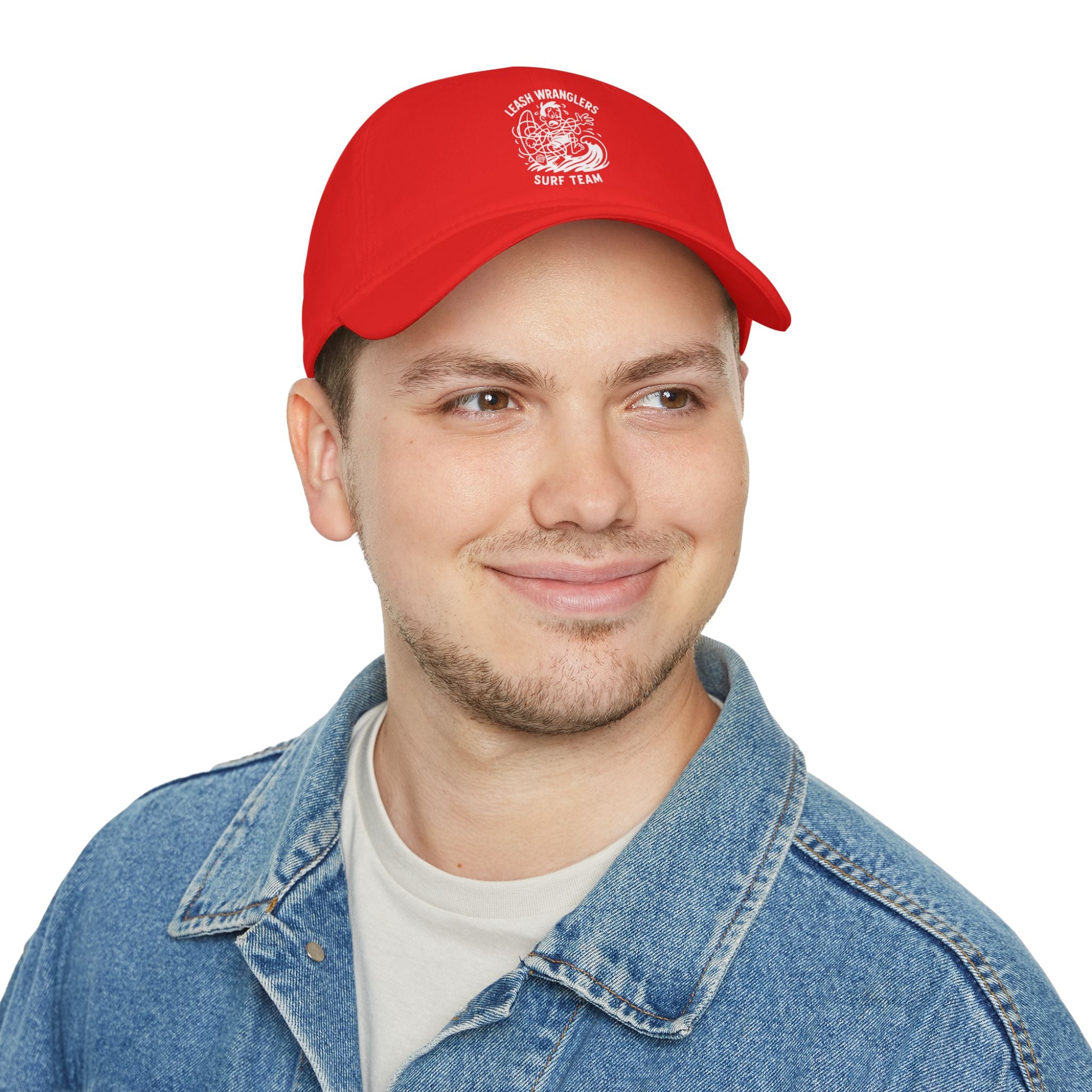 Leash Wranglers Surf Team Unisex - 100% Cotton Baseball Cap