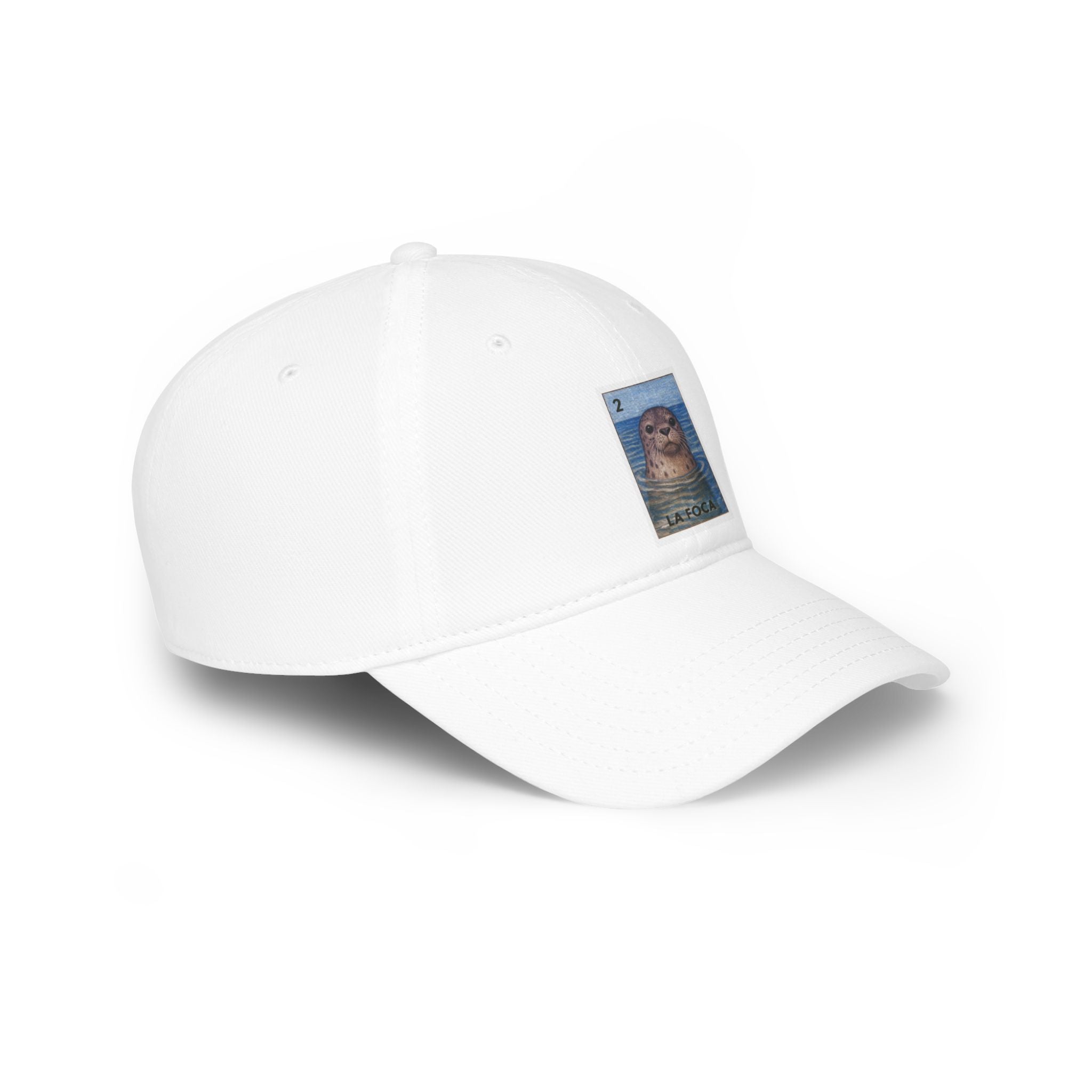 Seal Lotería Unisex - 100% Cotton Baseball Cap (La Foca)