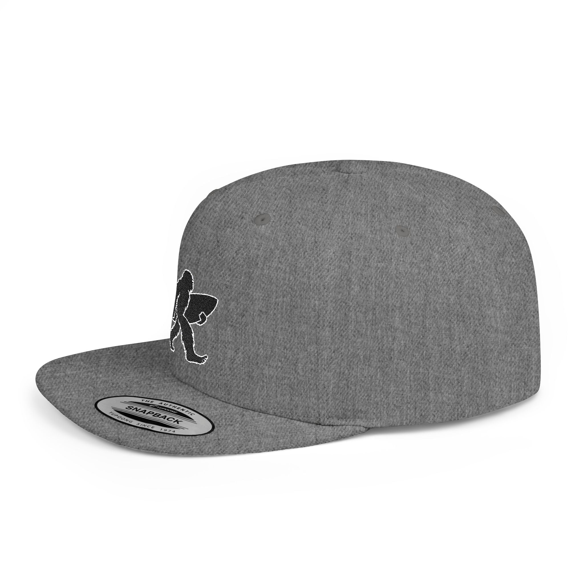 Ventana Surfsquatch Embroidered Flat Bill Snapback Hat