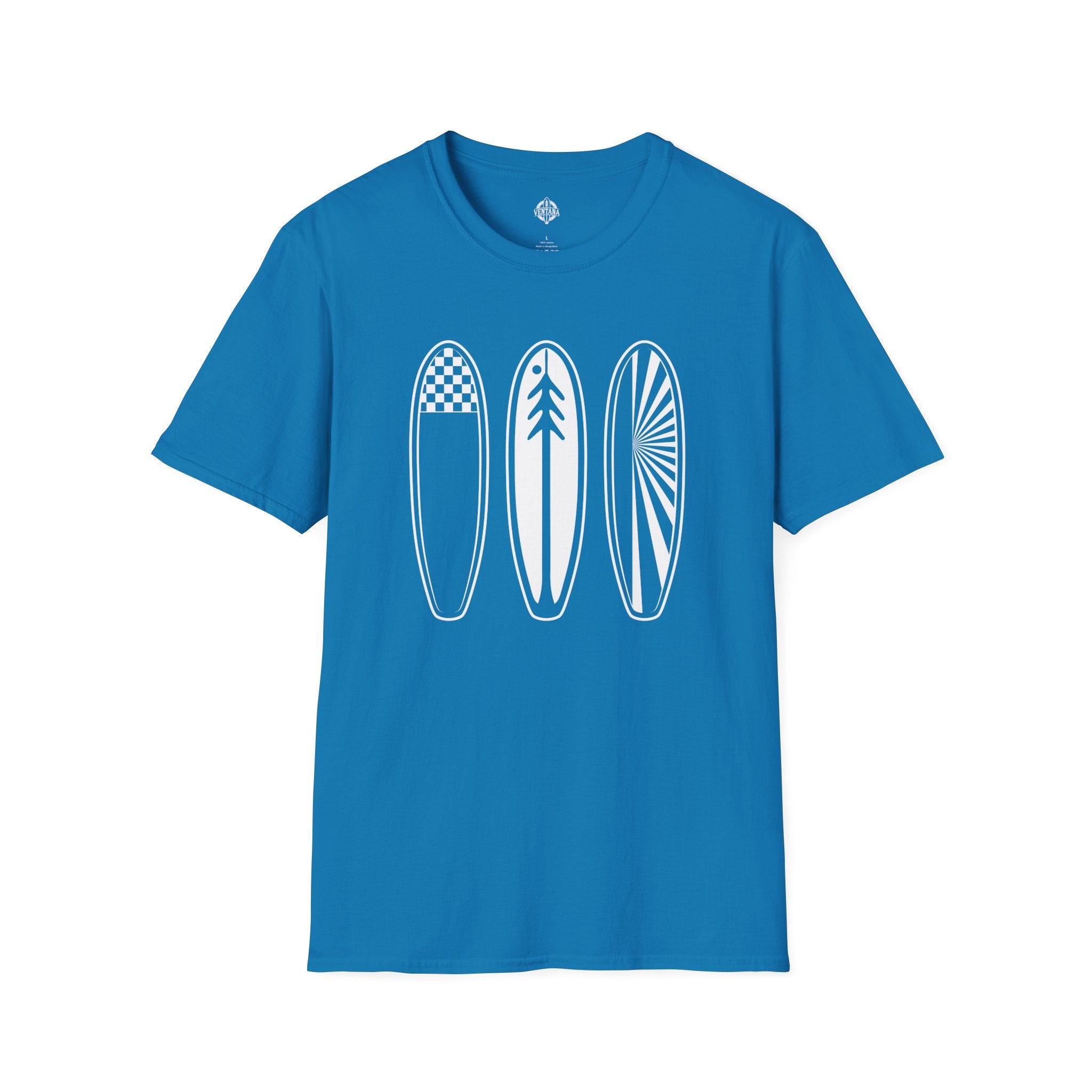 Ventana Three Board Unisex - Soft Style U.S. Cotton T-Shirt