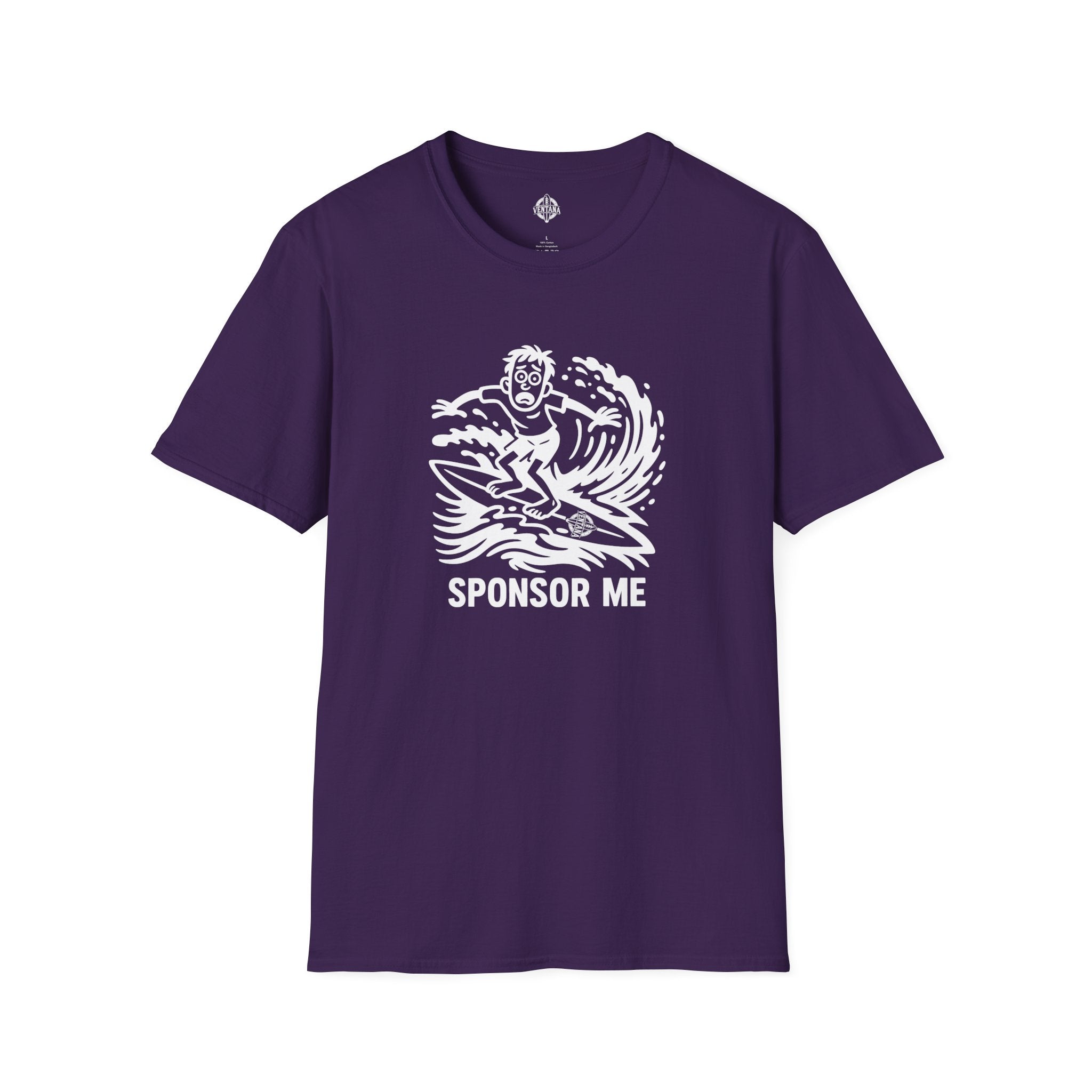 Sponsor Me Unisex - Soft Style U.S. Cotton T-Shirt
