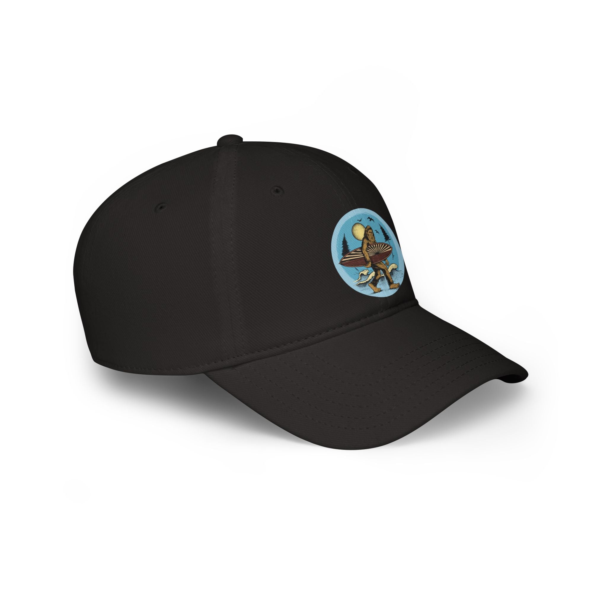 Ventana Surfsquatch by Thiago Bianchini Unisex - 100% Cotton Baseball Cap