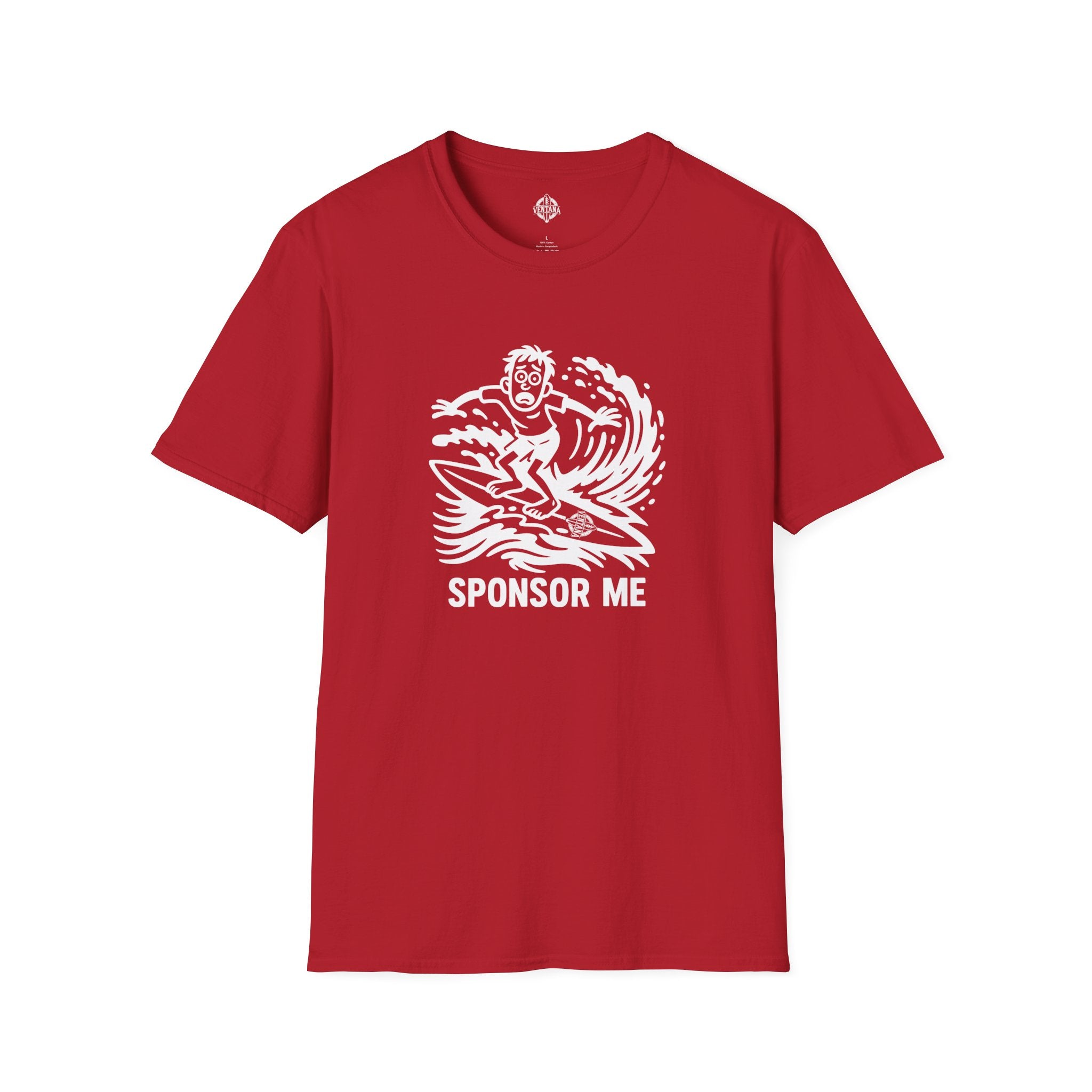 Sponsor Me Unisex - Soft Style U.S. Cotton T-Shirt