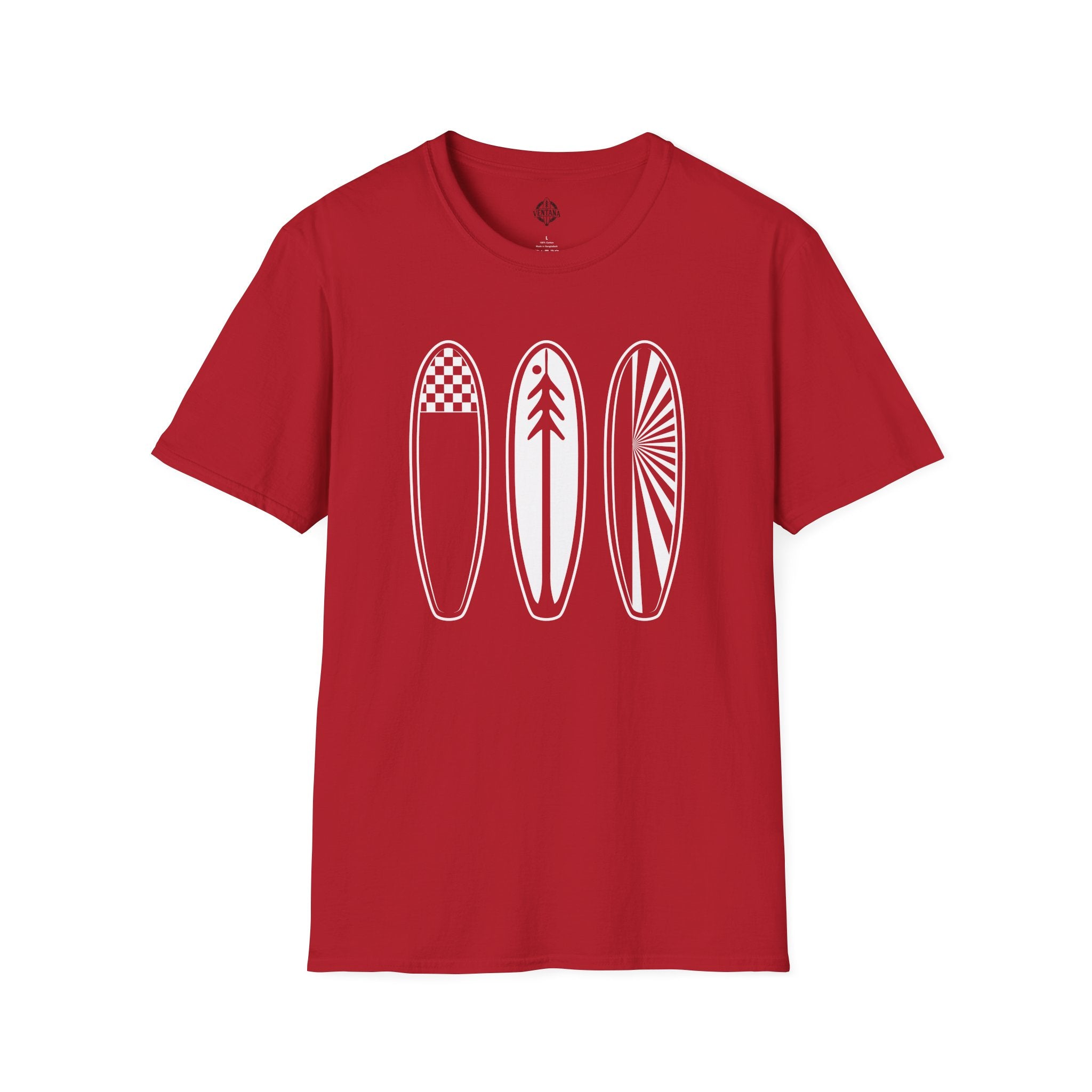 Ventana Three Board Unisex - Soft Style U.S. Cotton T-Shirt