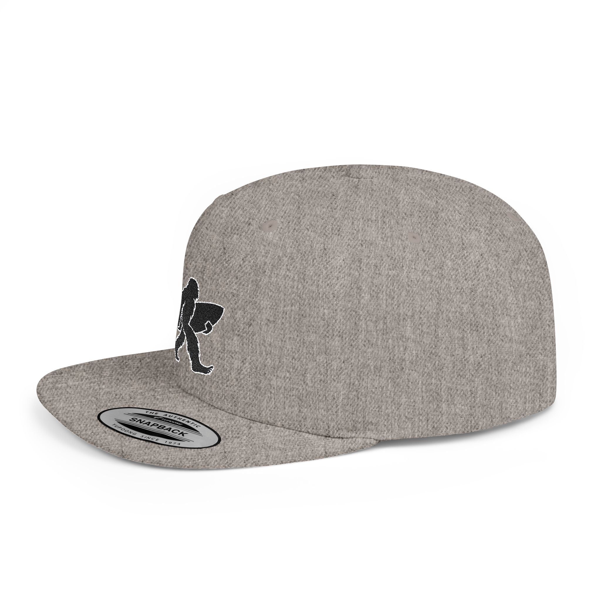 Ventana Surfsquatch Embroidered Flat Bill Snapback Hat