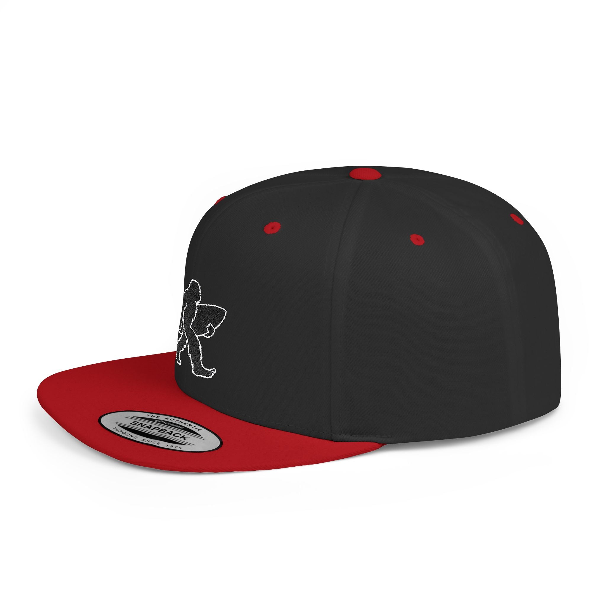 Ventana Surfsquatch Embroidered Flat Bill Snapback Hat