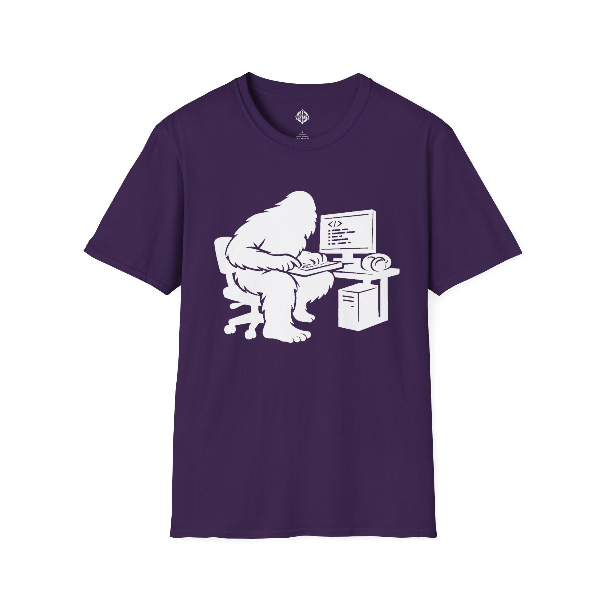 Ventana Codesquatch Unisex - U.S. Cotton T-Shirt