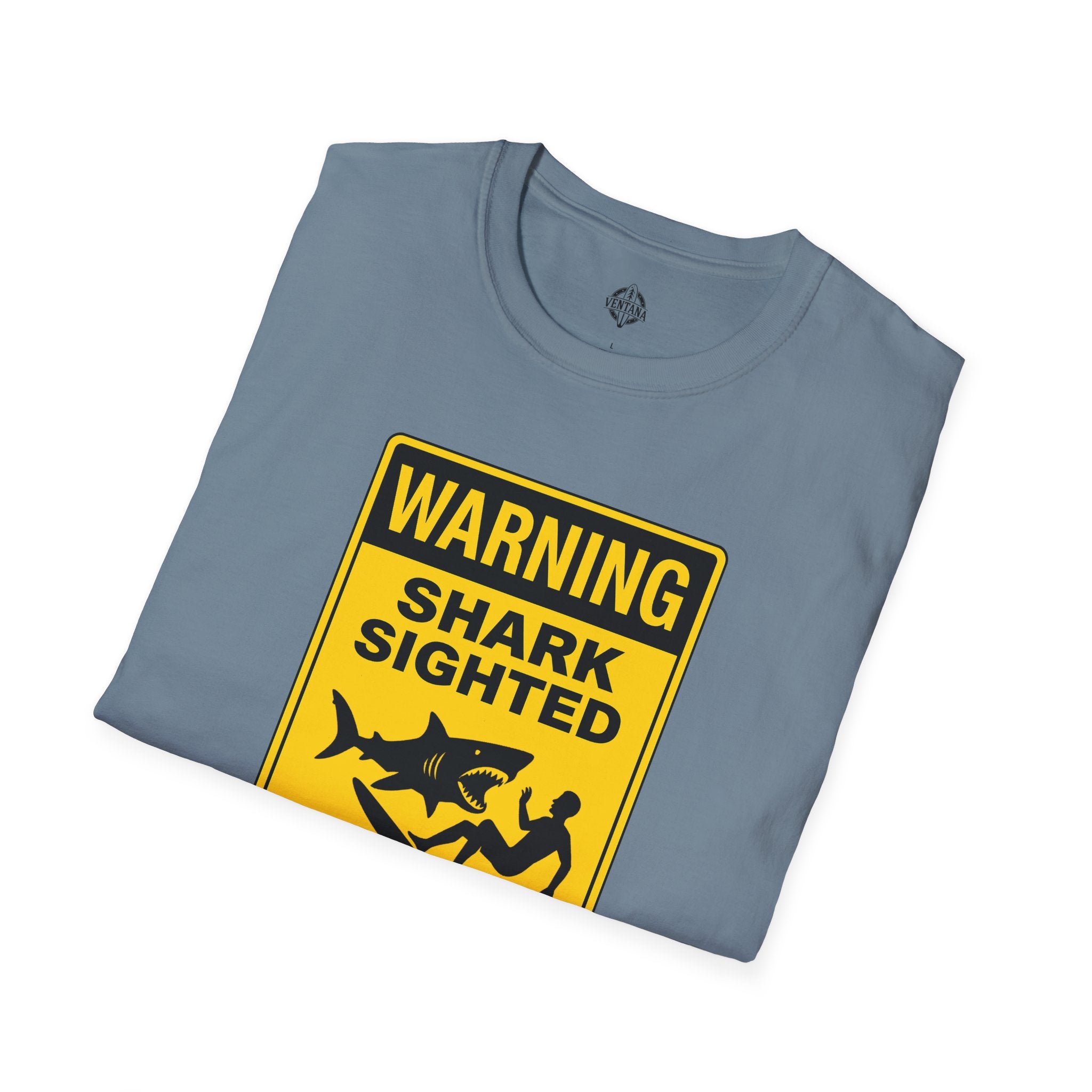 Shark Sighted Unisex - Soft Style U.S. Cotton T-Shirt