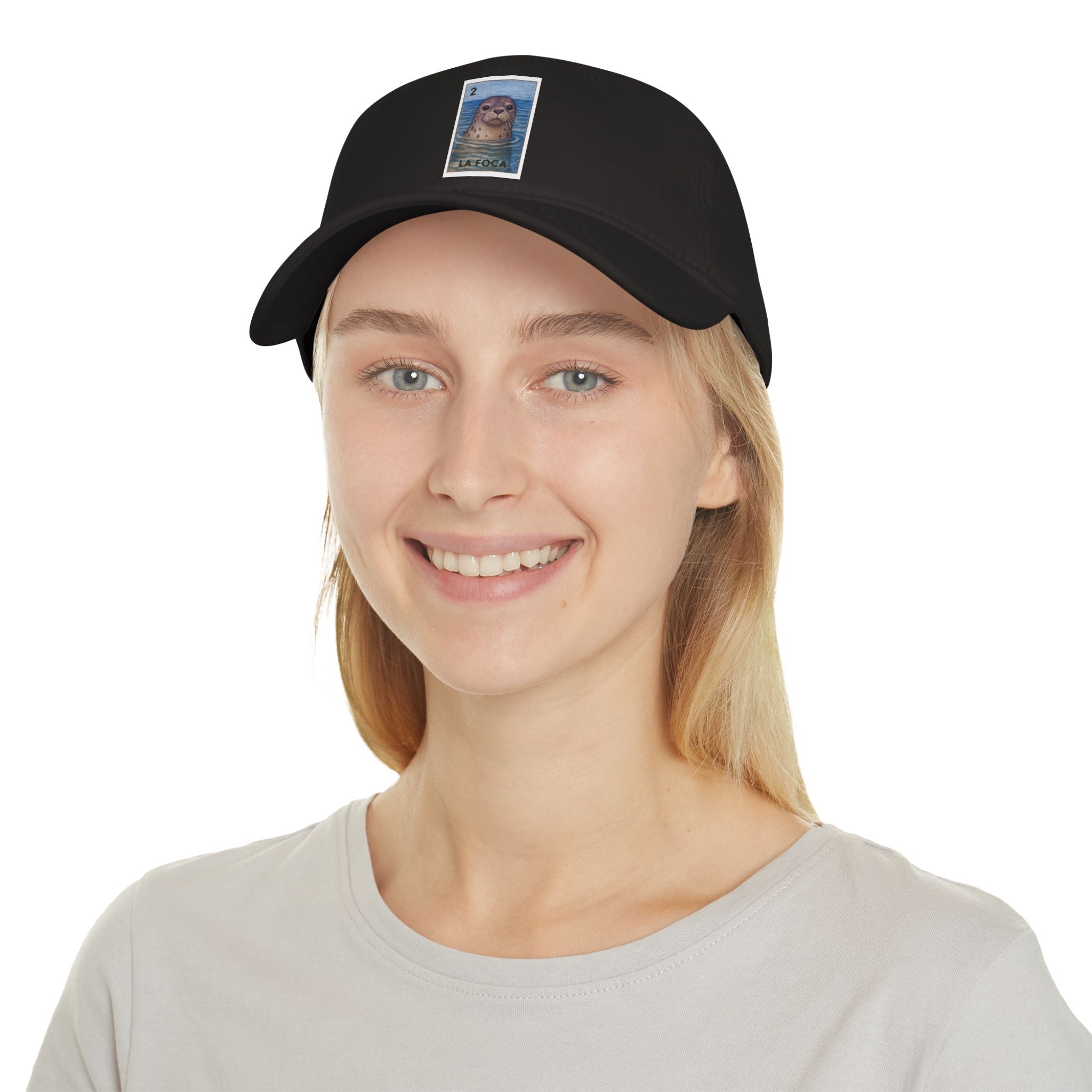 Seal Lotería Unisex - 100% Cotton Baseball Cap (La Foca)