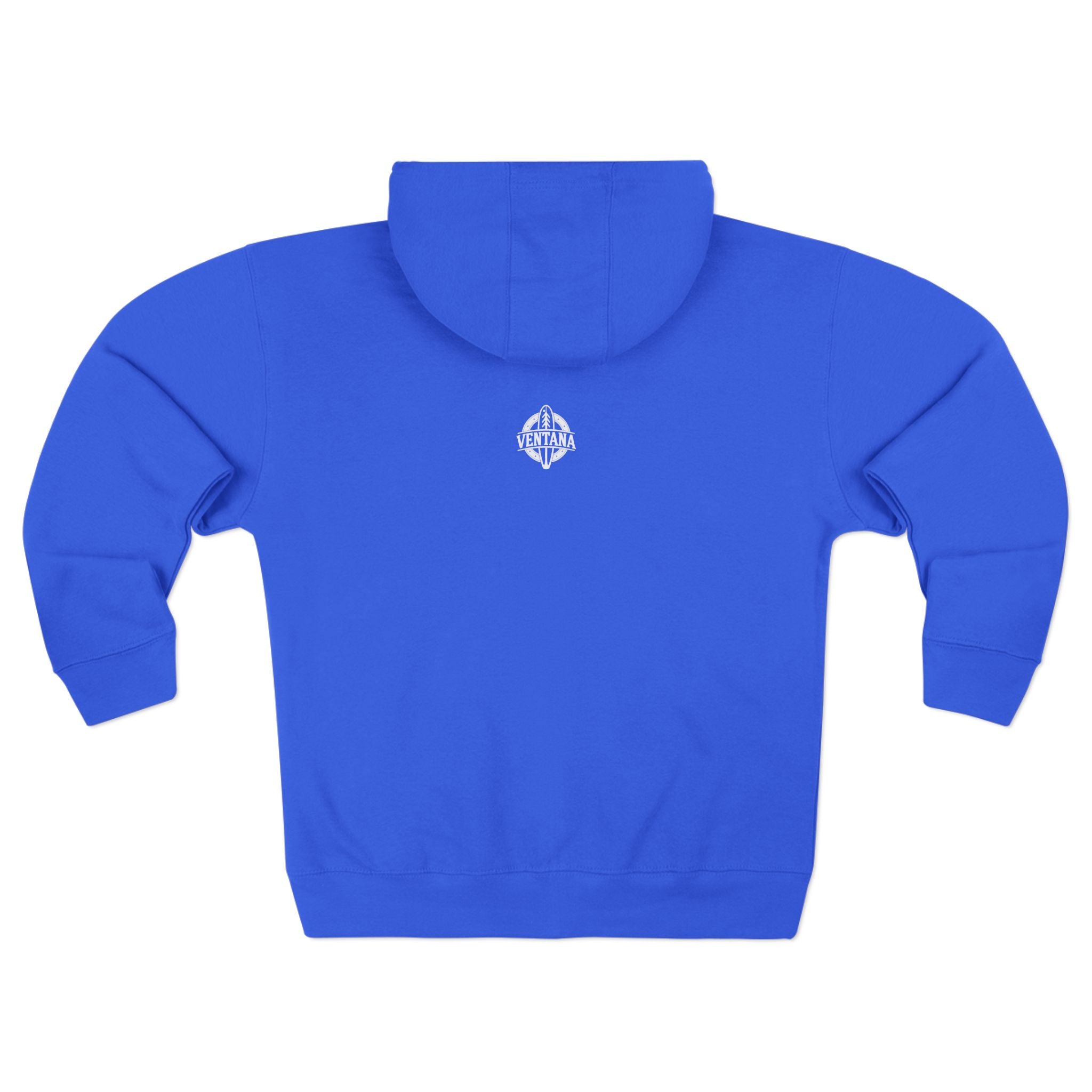 Turtle Lotería Unisex - Zip Cotton Blend Fleece Hoodie (La Tortuga)
