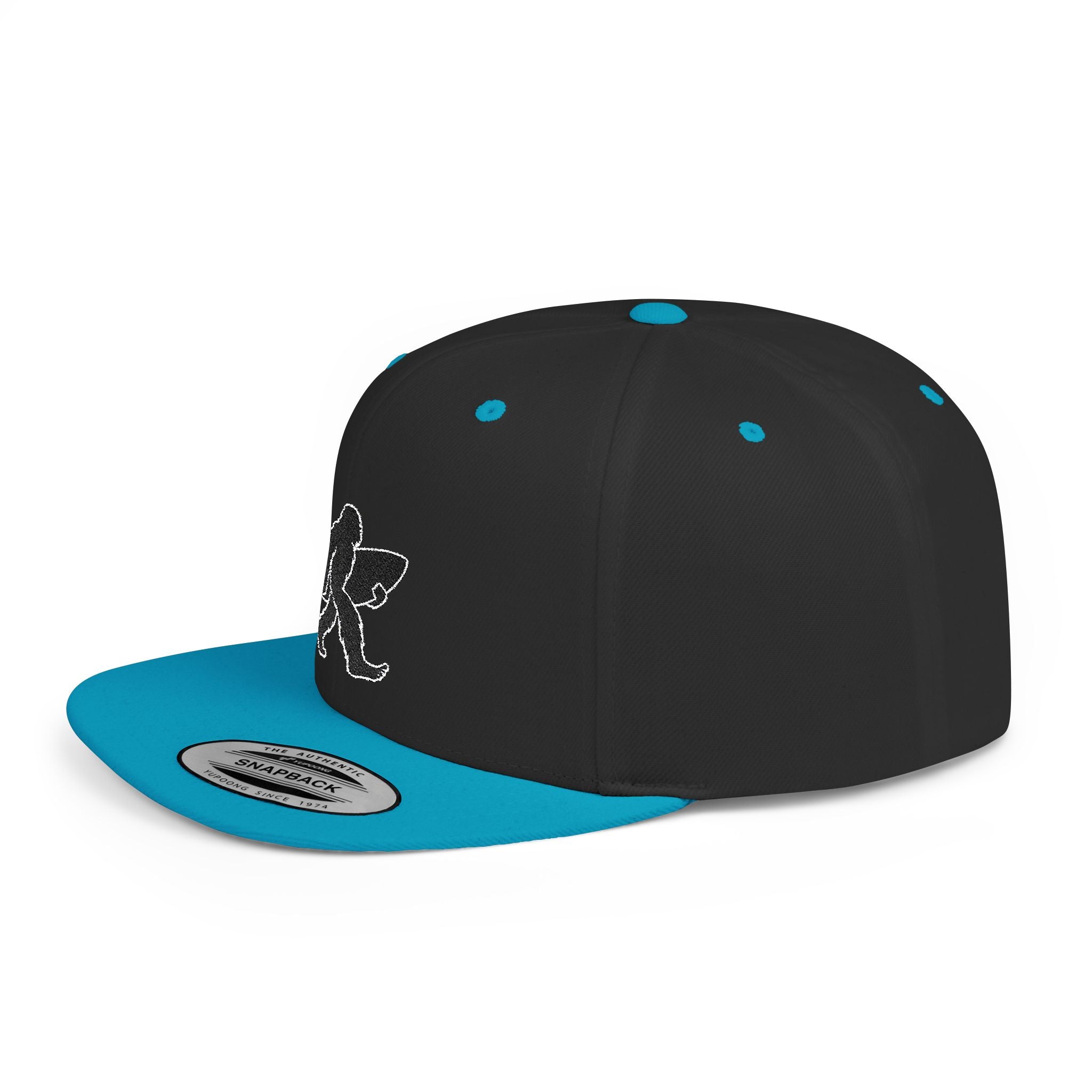 Ventana Surfsquatch Embroidered Flat Bill Snapback Hat