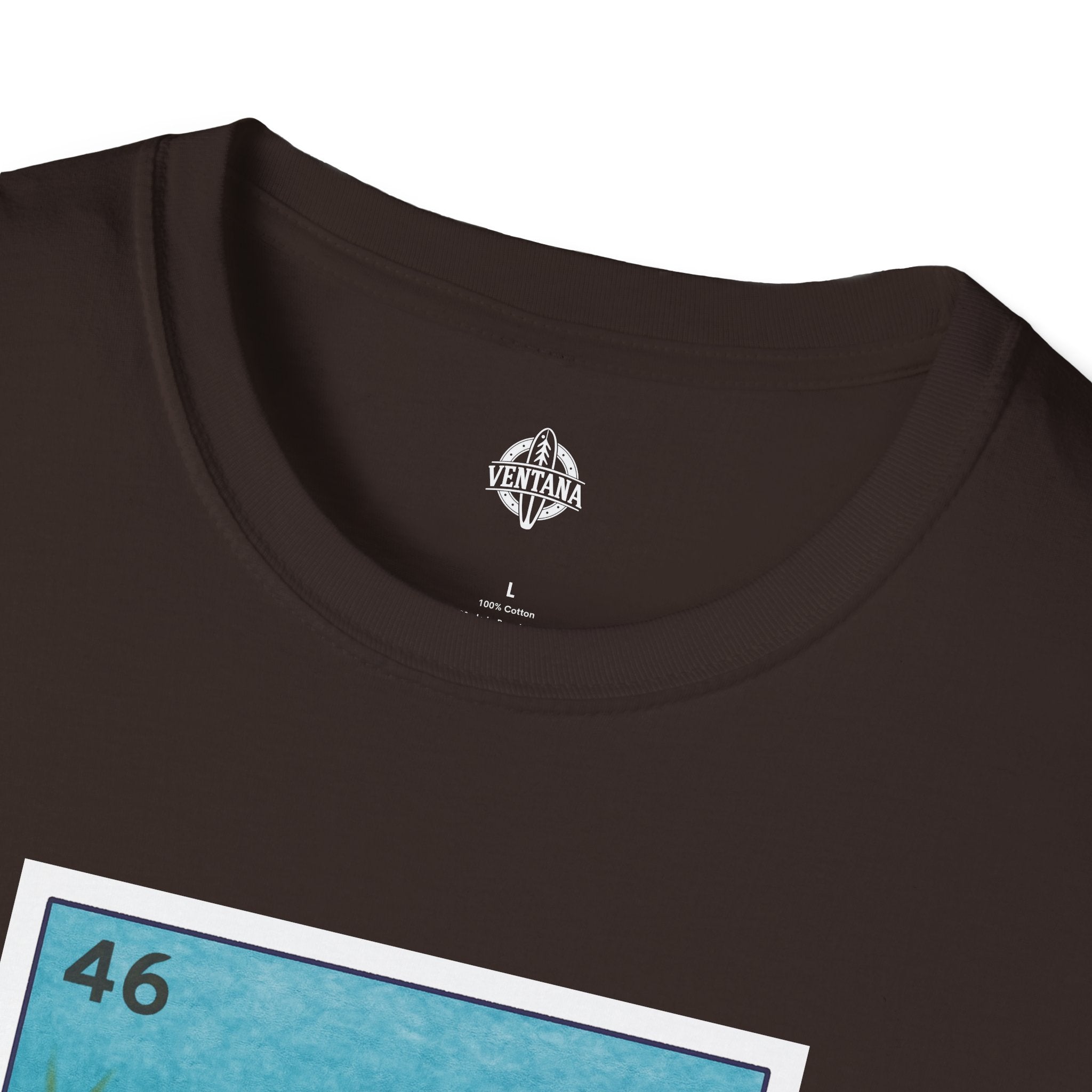 Turtle Lotería Unisex - Soft Style U.S. Cotton T-Shirt (La Tortuga)