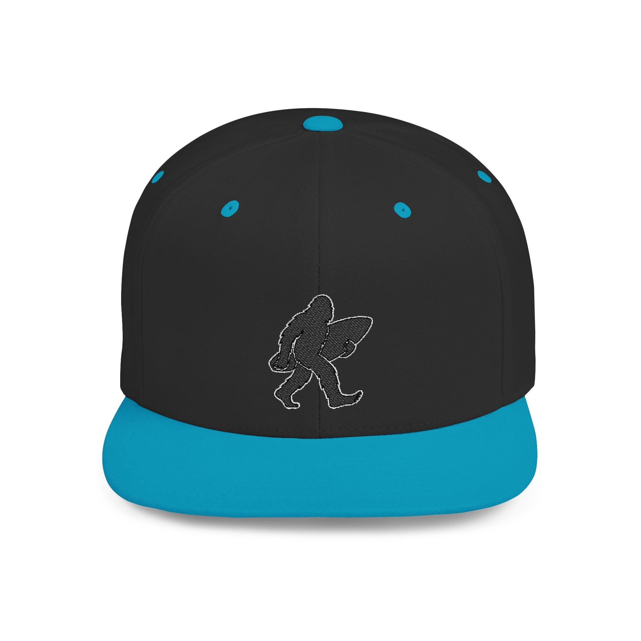 Ventana Surfsquatch Embroidered Flat Bill Snapback Hat