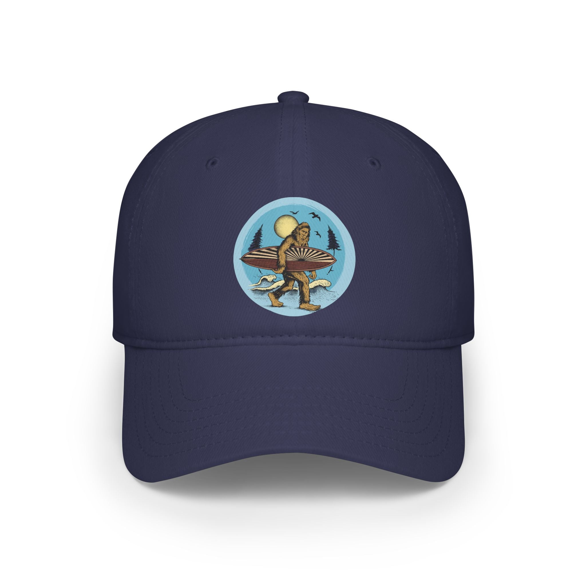Ventana Surfsquatch by Thiago Bianchini Unisex - 100% Cotton Baseball Cap
