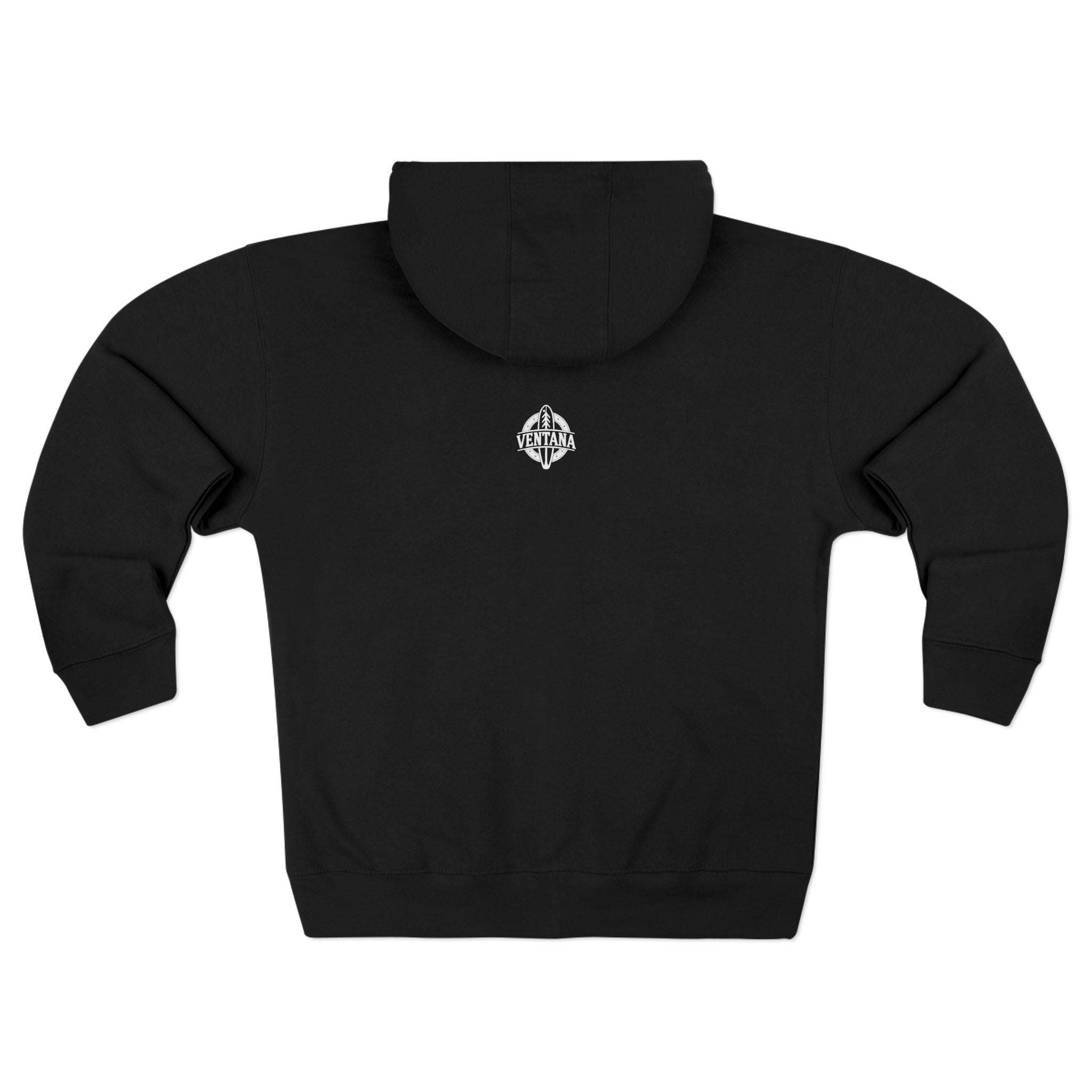 Turtle Lotería Unisex - Zip Cotton Blend Fleece Hoodie (La Tortuga)