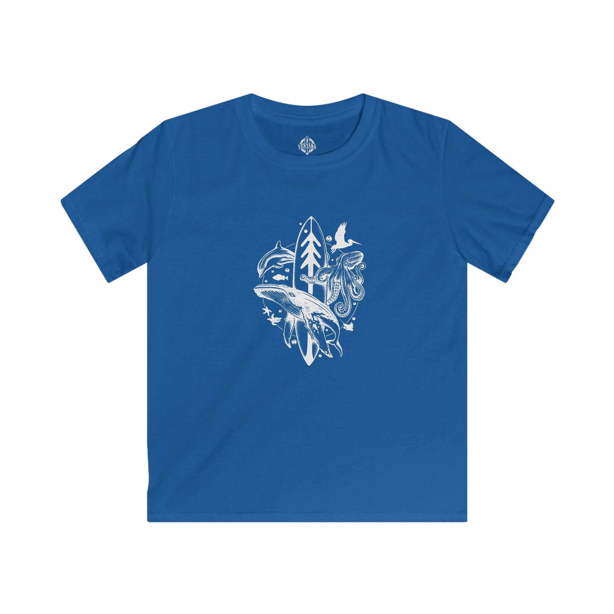 Ventana Monterey Bay by Thiago Bianchini Kids - Soft Style U.S. Cotton T-Shirt