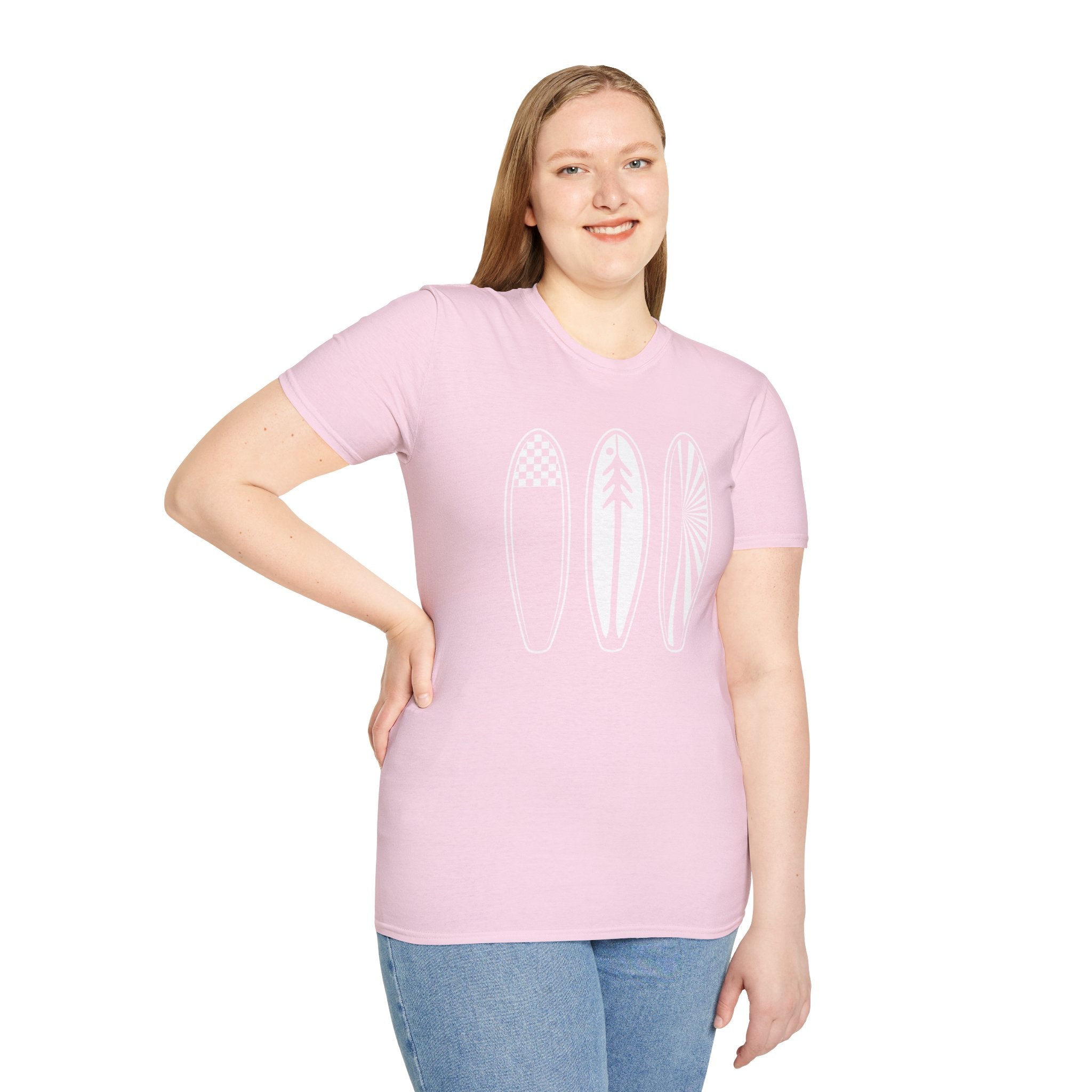 Ventana Three Board Unisex - Soft Style U.S. Cotton T-Shirt