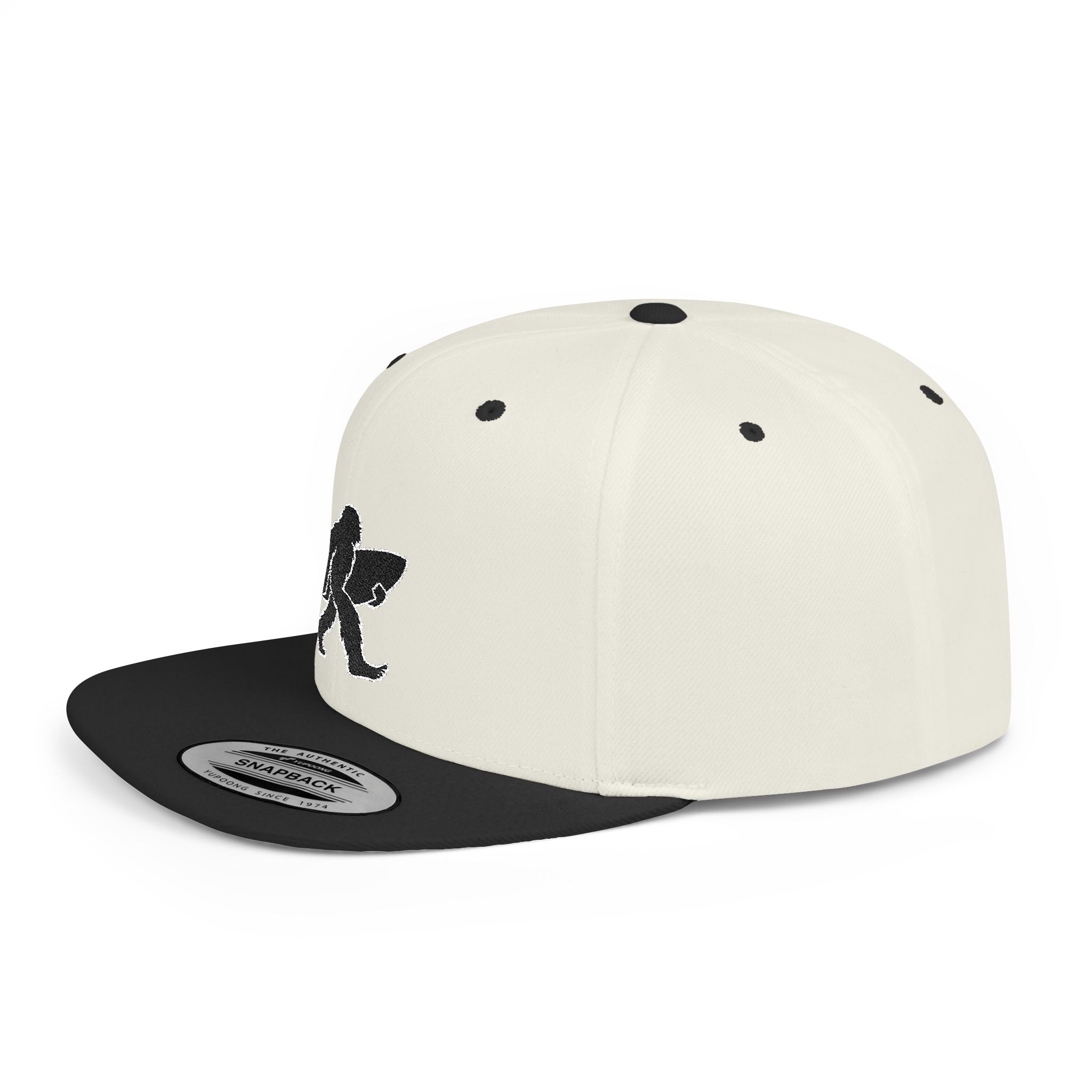 Ventana Surfsquatch Embroidered Flat Bill Snapback Hat