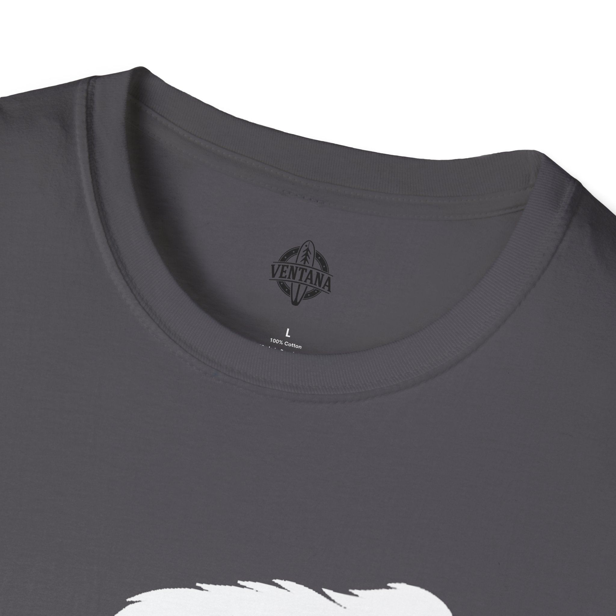 Ventana Shreddy Yeti Ski Unisex - U.S. Cotton T-Shirt