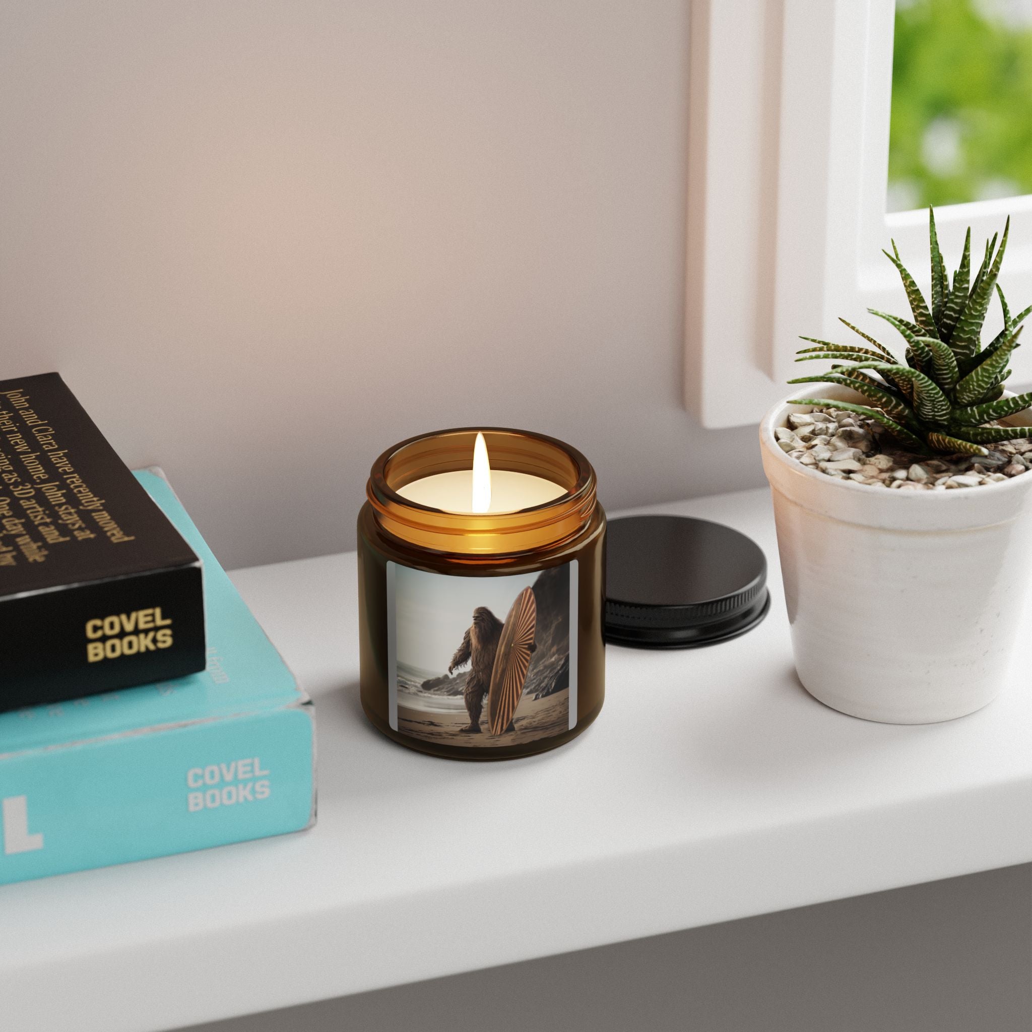Ventana Real Surfsquatch - Scented Soy Candle