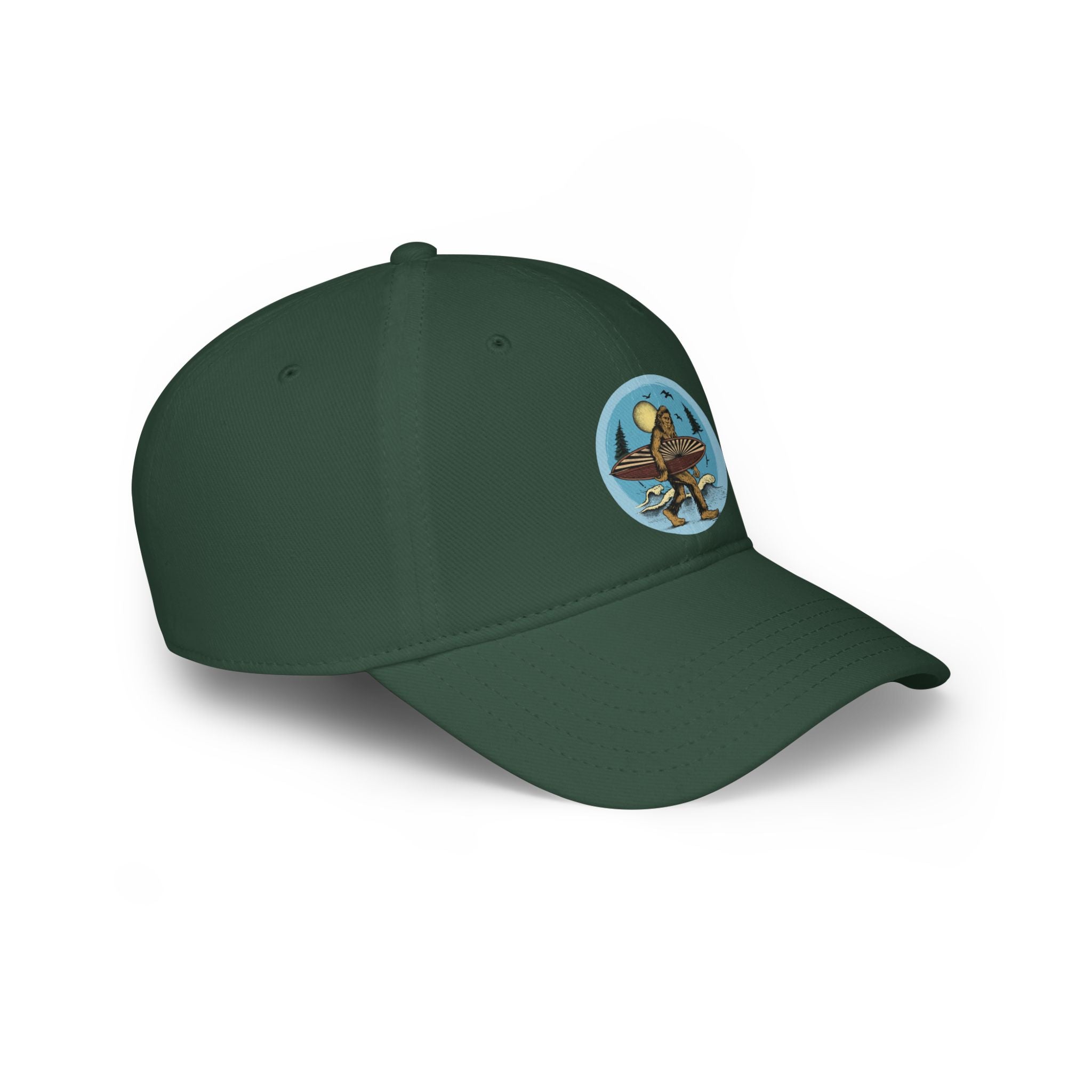 Ventana Surfsquatch by Thiago Bianchini Unisex - 100% Cotton Baseball Cap