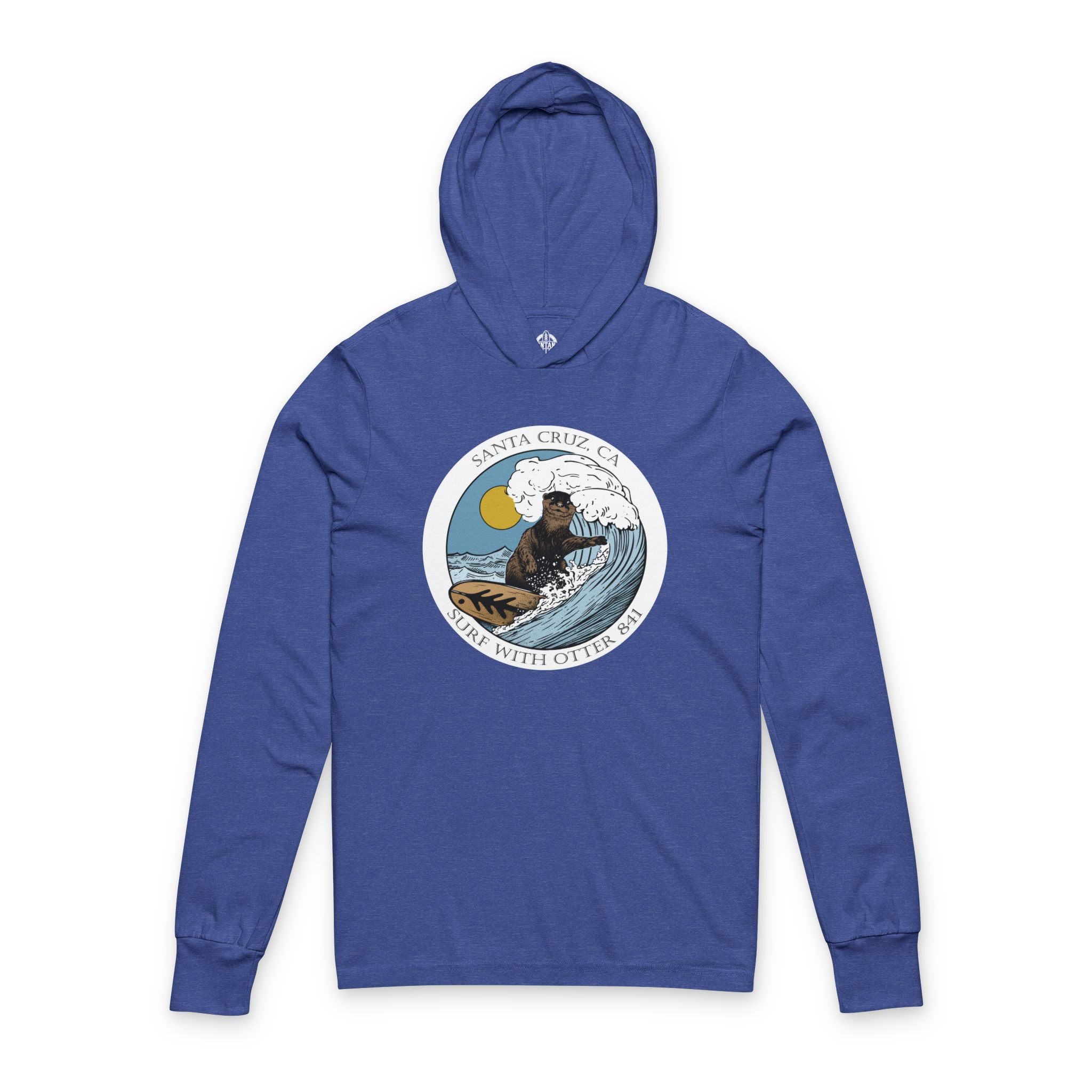 Otter 841 by Thiago Bianchini Unisex - Cotton Long Sleeve Hooded T-Shirt