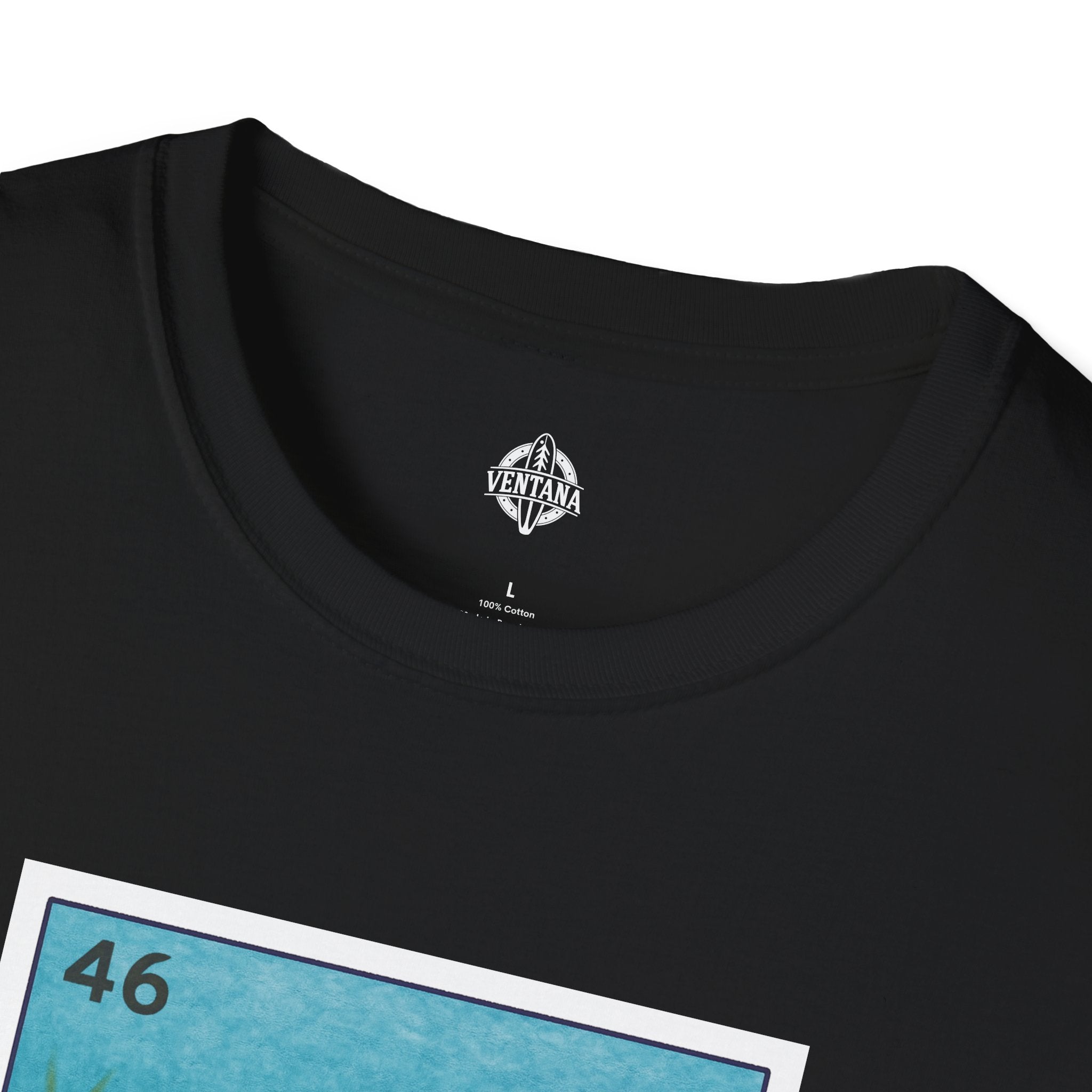 Turtle Lotería Unisex - Soft Style U.S. Cotton T-Shirt (La Tortuga)