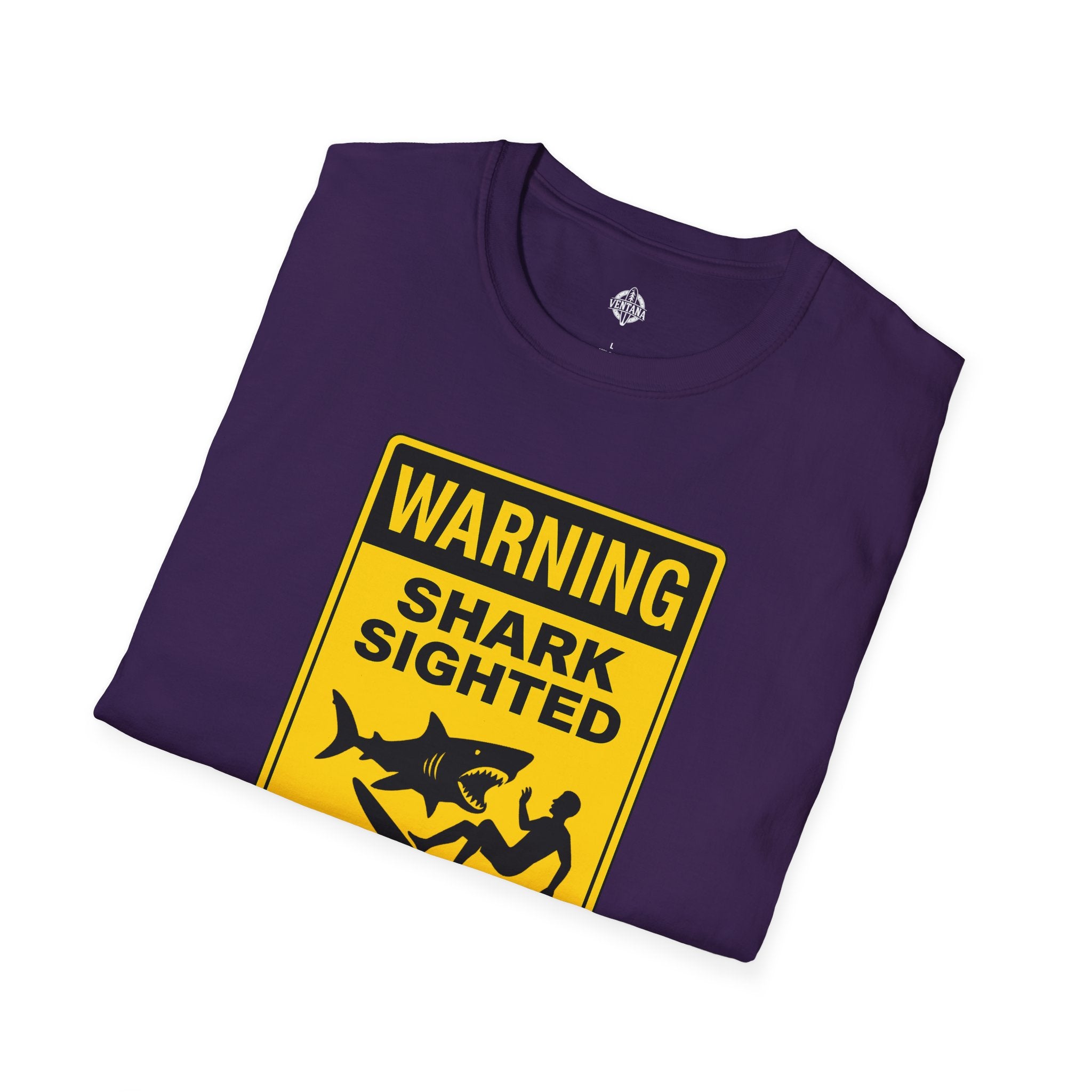 Shark Sighted Unisex - Soft Style U.S. Cotton T-Shirt