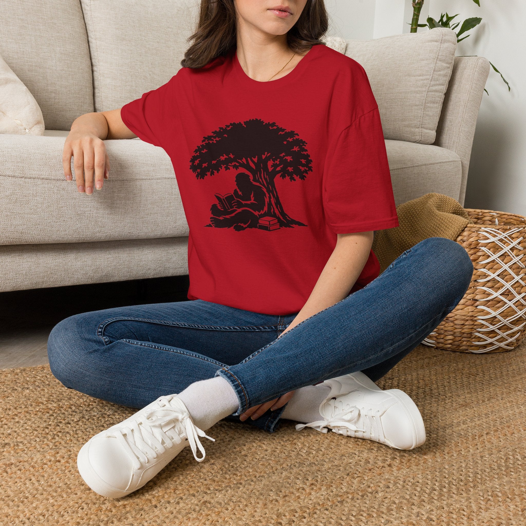 Ventana Booksquatch Unisex - U.S. Cotton T-Shirt