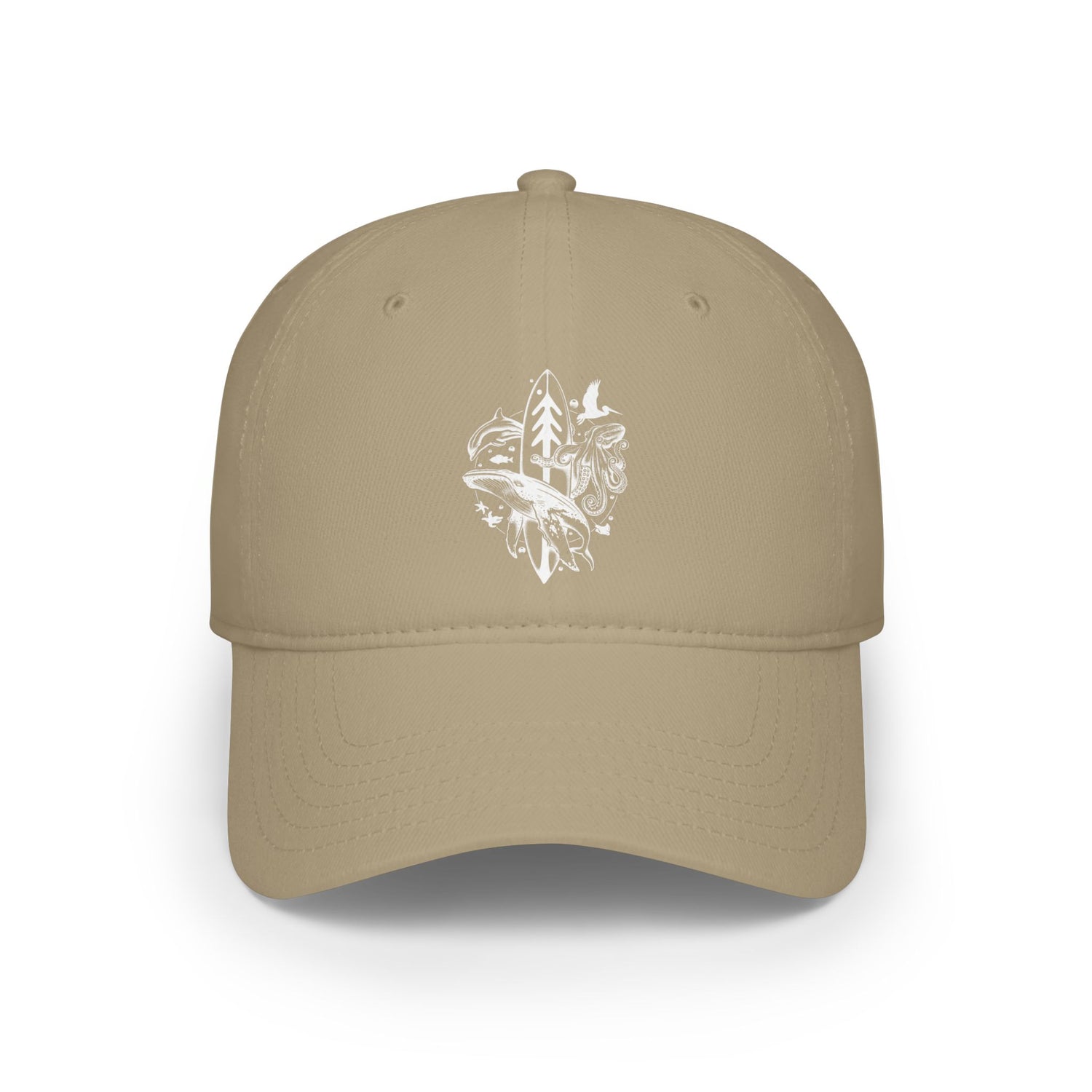 Ventana Monterey Bay by Thiago Bianchini Unisex - 100% Cotton Baseball Cap