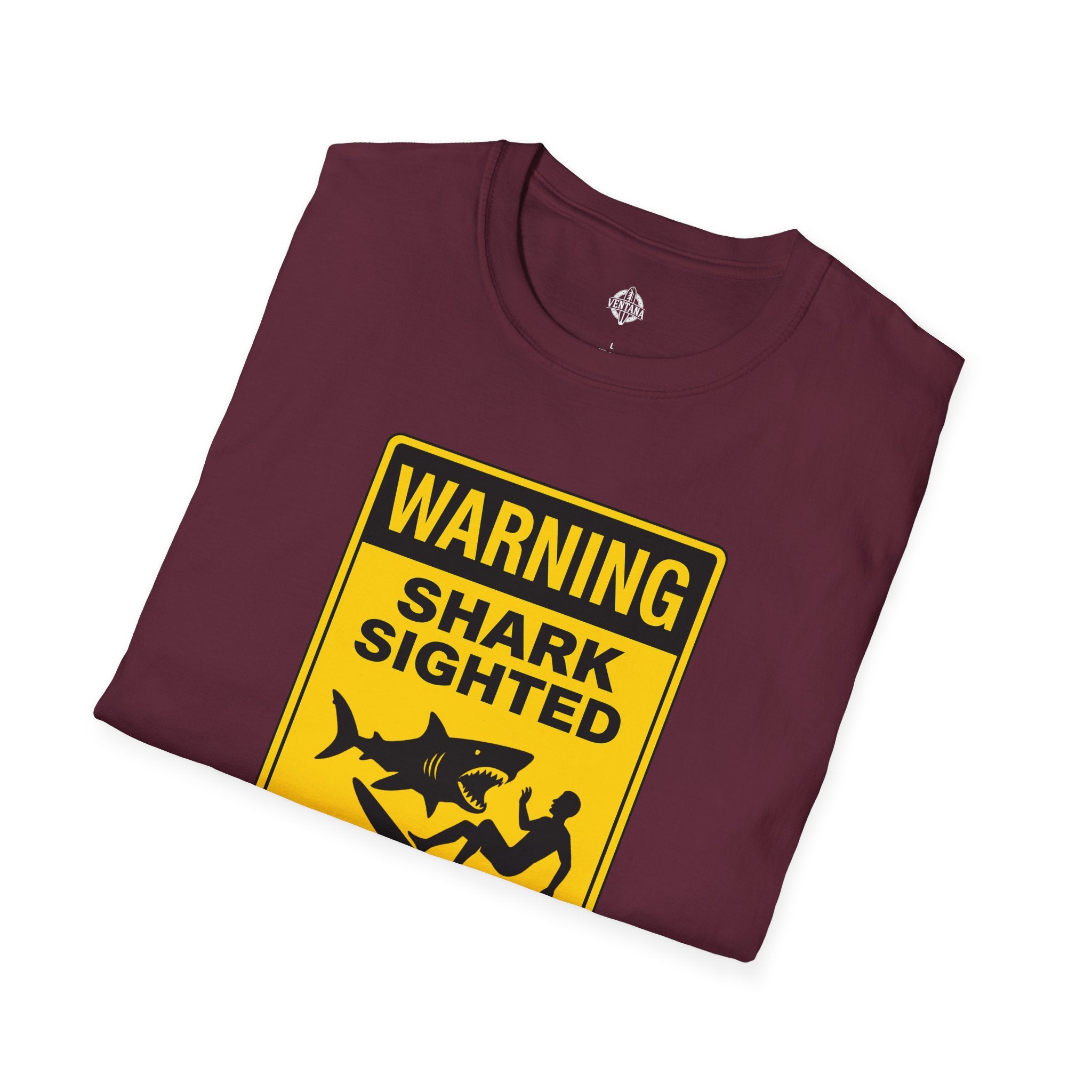 Shark Sighted Unisex - Soft Style U.S. Cotton T-Shirt