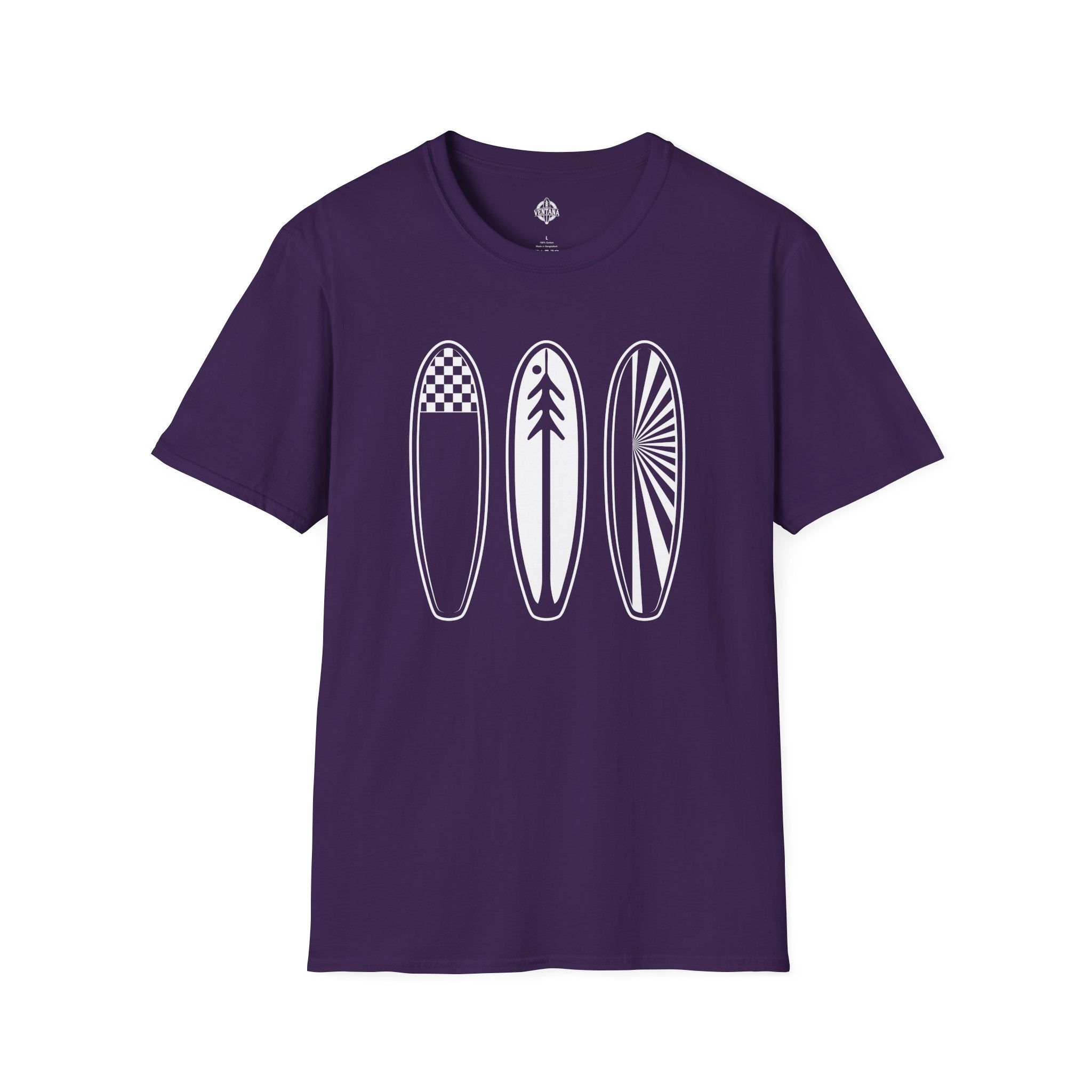 Ventana Three Board Unisex - Soft Style U.S. Cotton T-Shirt