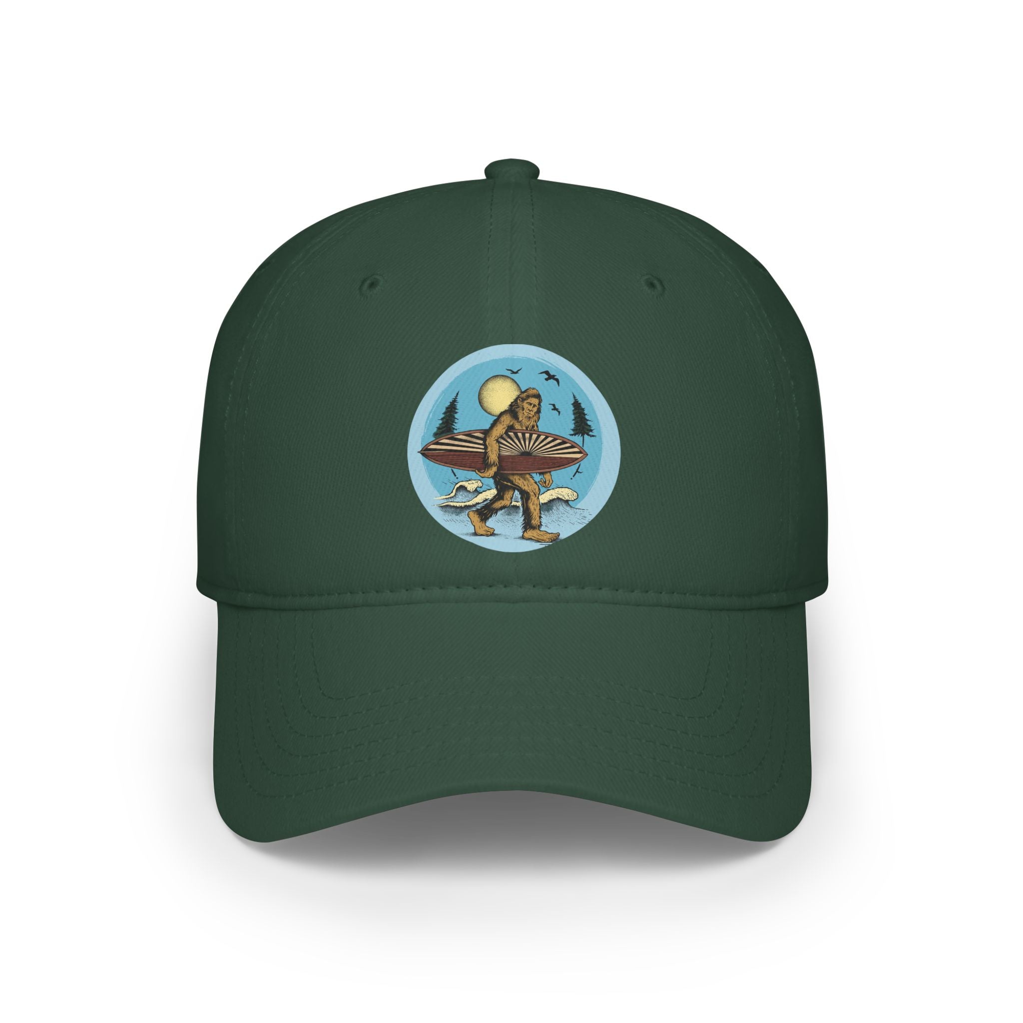 Ventana Surfsquatch by Thiago Bianchini Unisex - 100% Cotton Baseball Cap