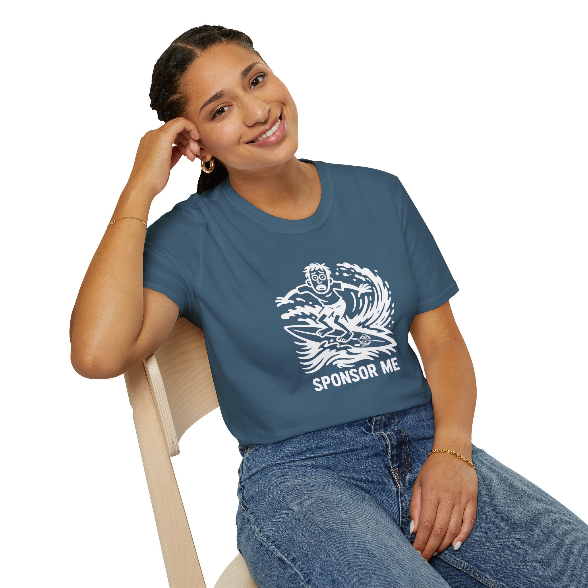 Sponsor Me Unisex - Soft Style U.S. Cotton T-Shirt