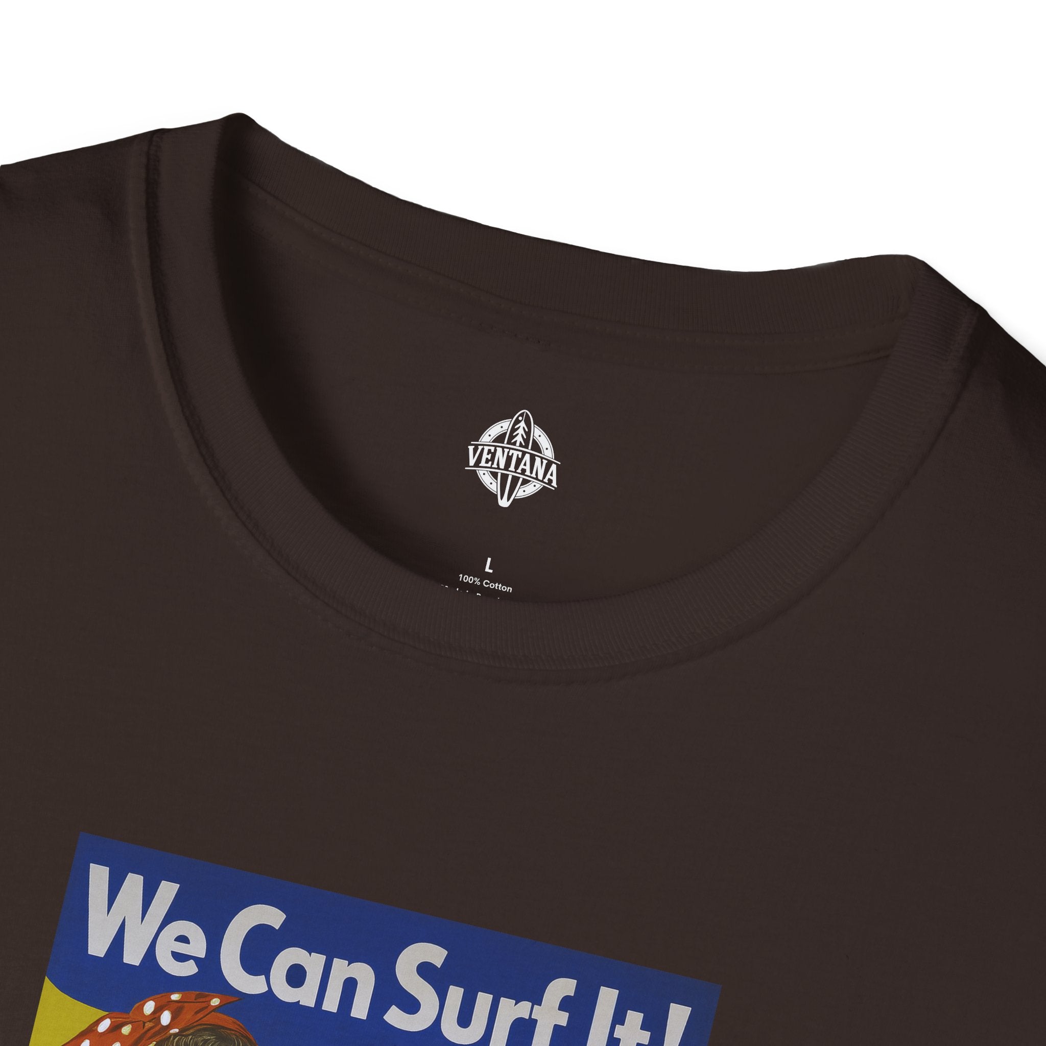 Rosie the Surfer Unisex - Soft Style U.S. Cotton T-Shirt