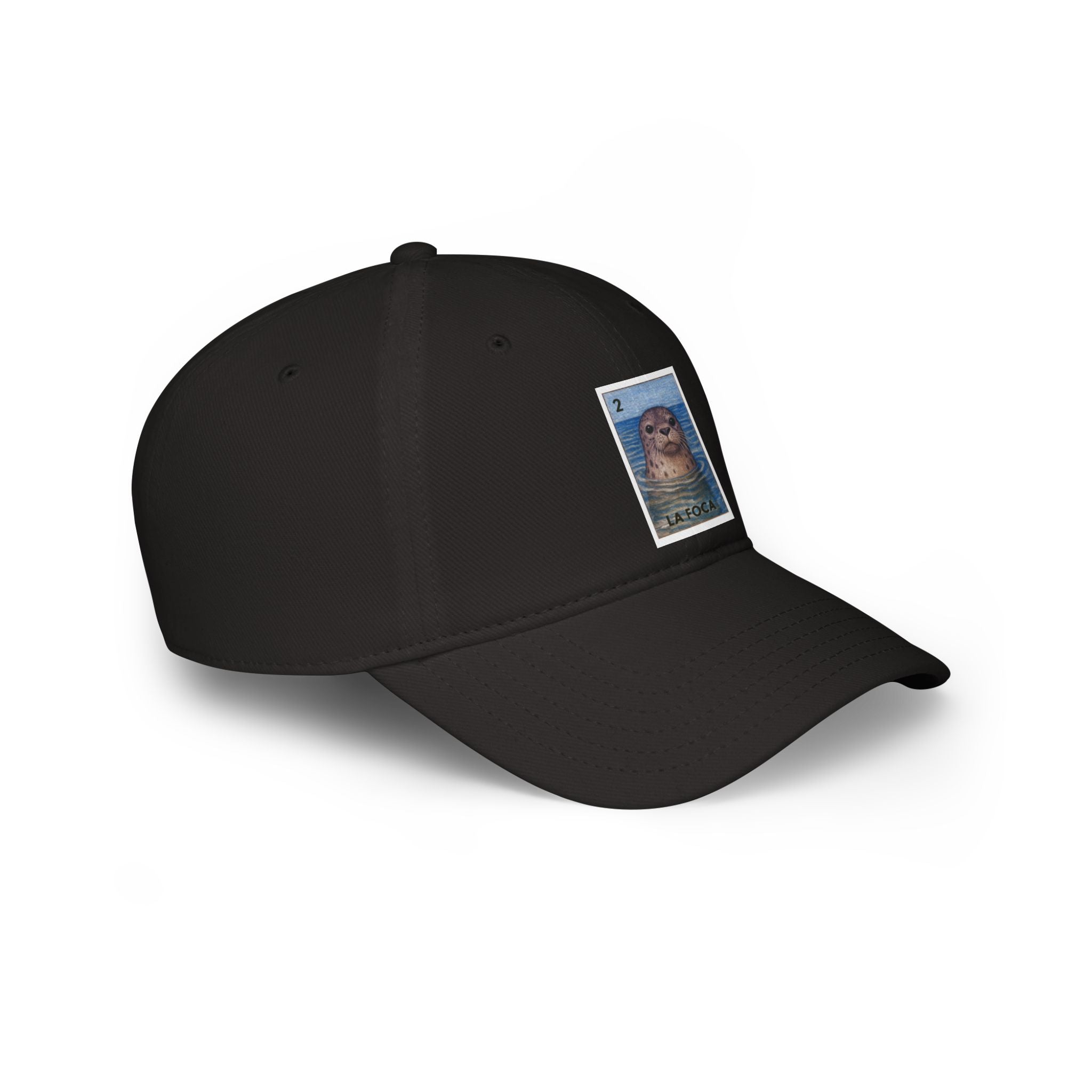 Seal Lotería Unisex - 100% Cotton Baseball Cap (La Foca)