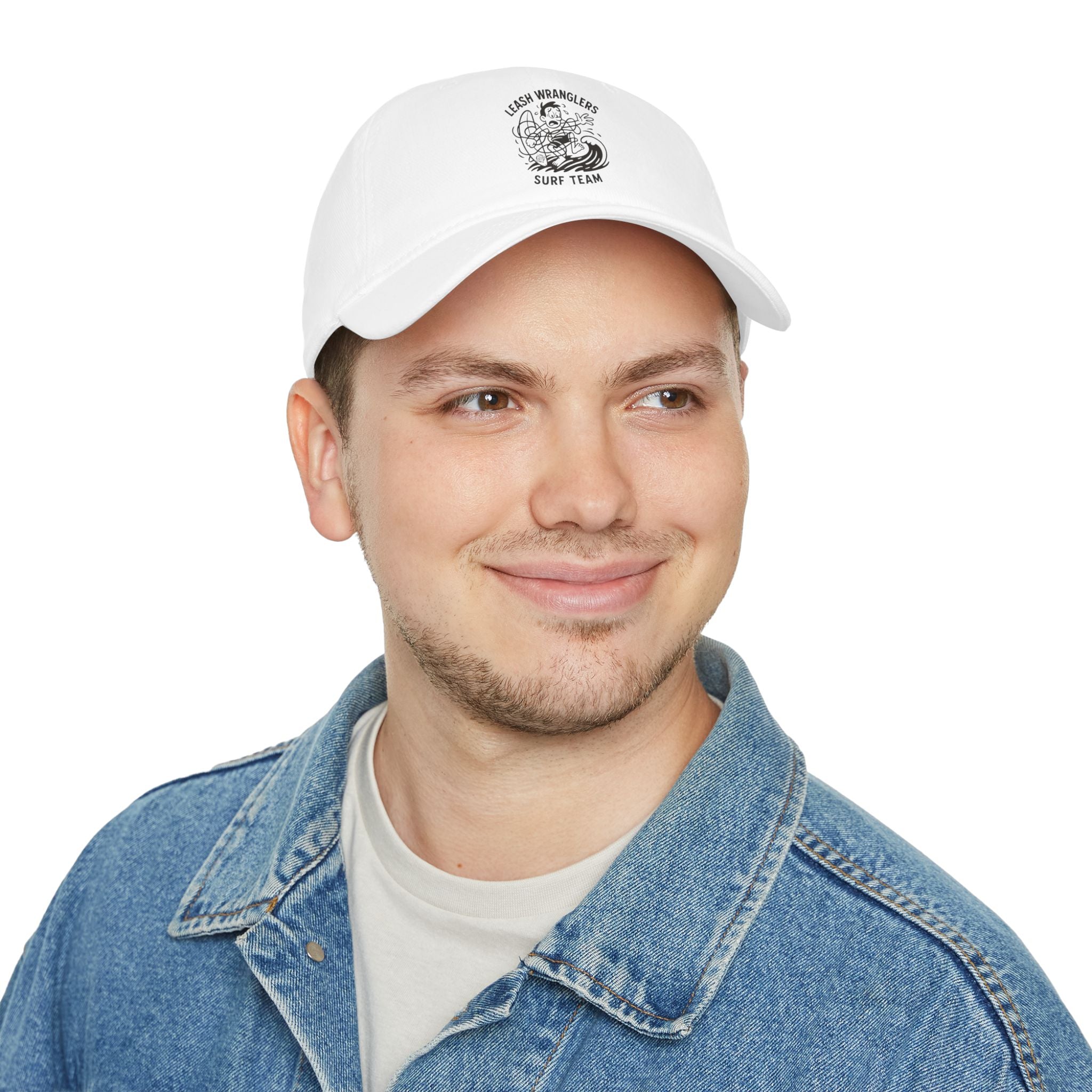 Leash Wranglers Surf Team Unisex - 100% Cotton Baseball Cap