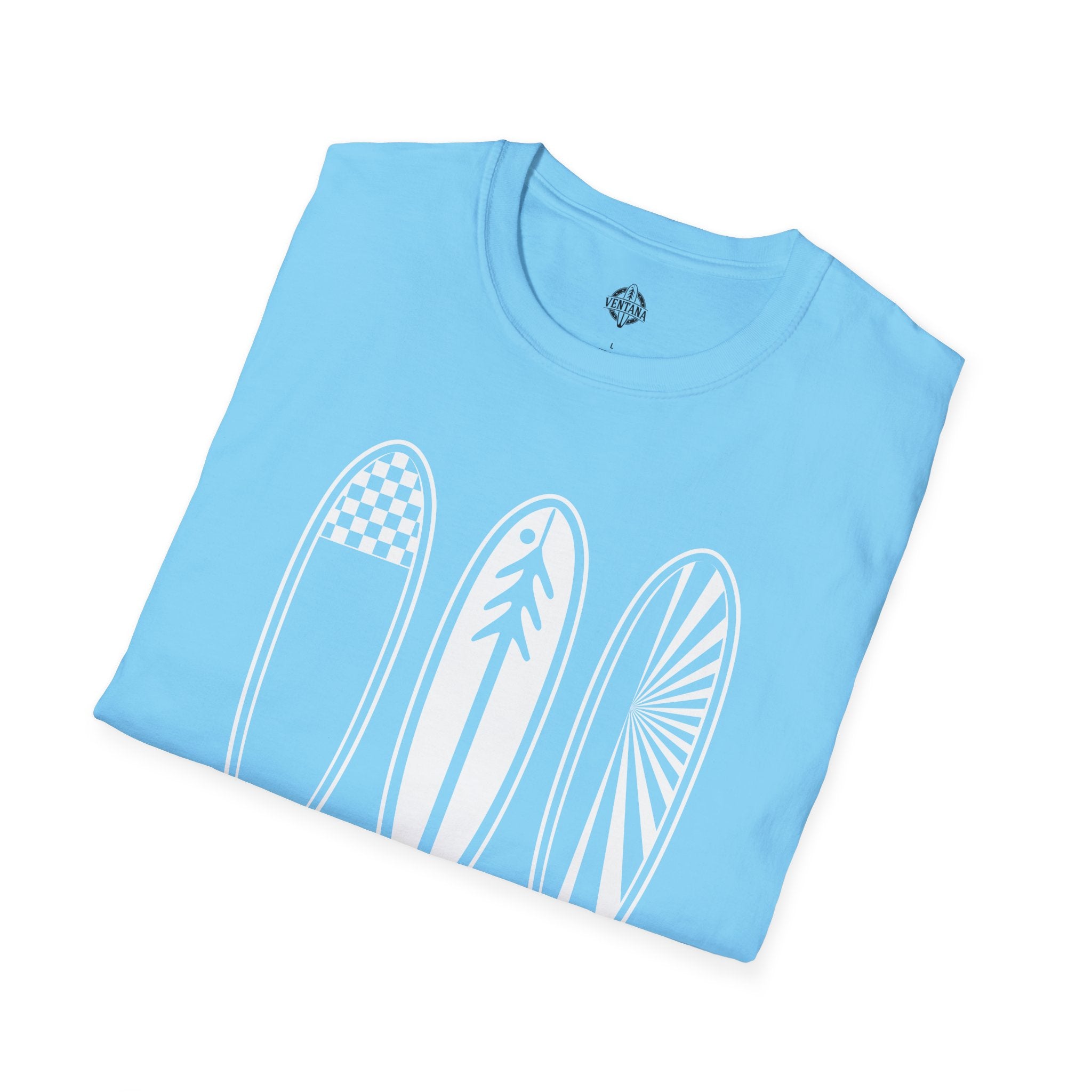 Ventana Three Board Unisex - Soft Style U.S. Cotton T-Shirt