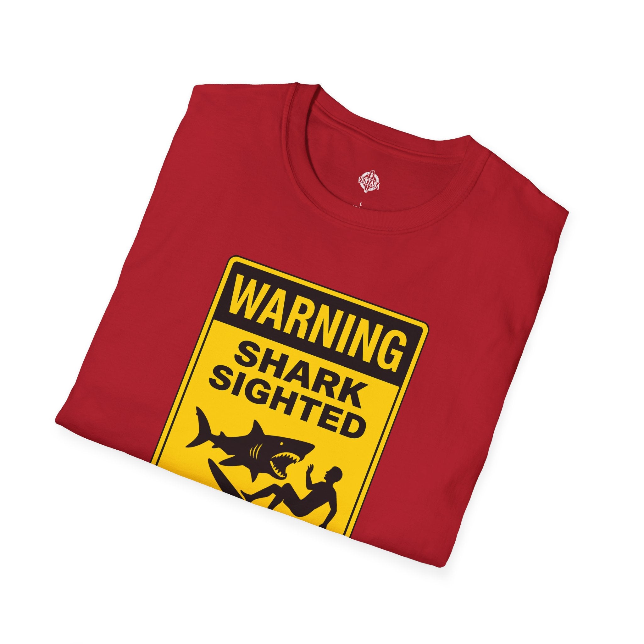Shark Sighted Unisex - Soft Style U.S. Cotton T-Shirt