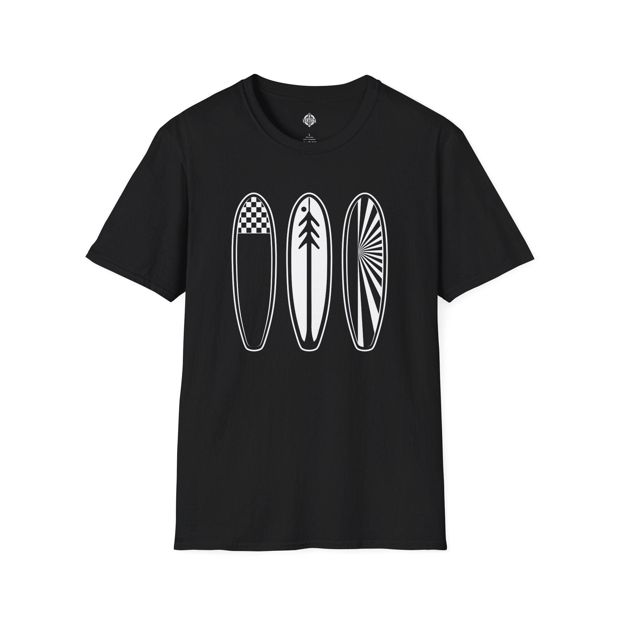Ventana Three Board Unisex - Soft Style U.S. Cotton T-Shirt