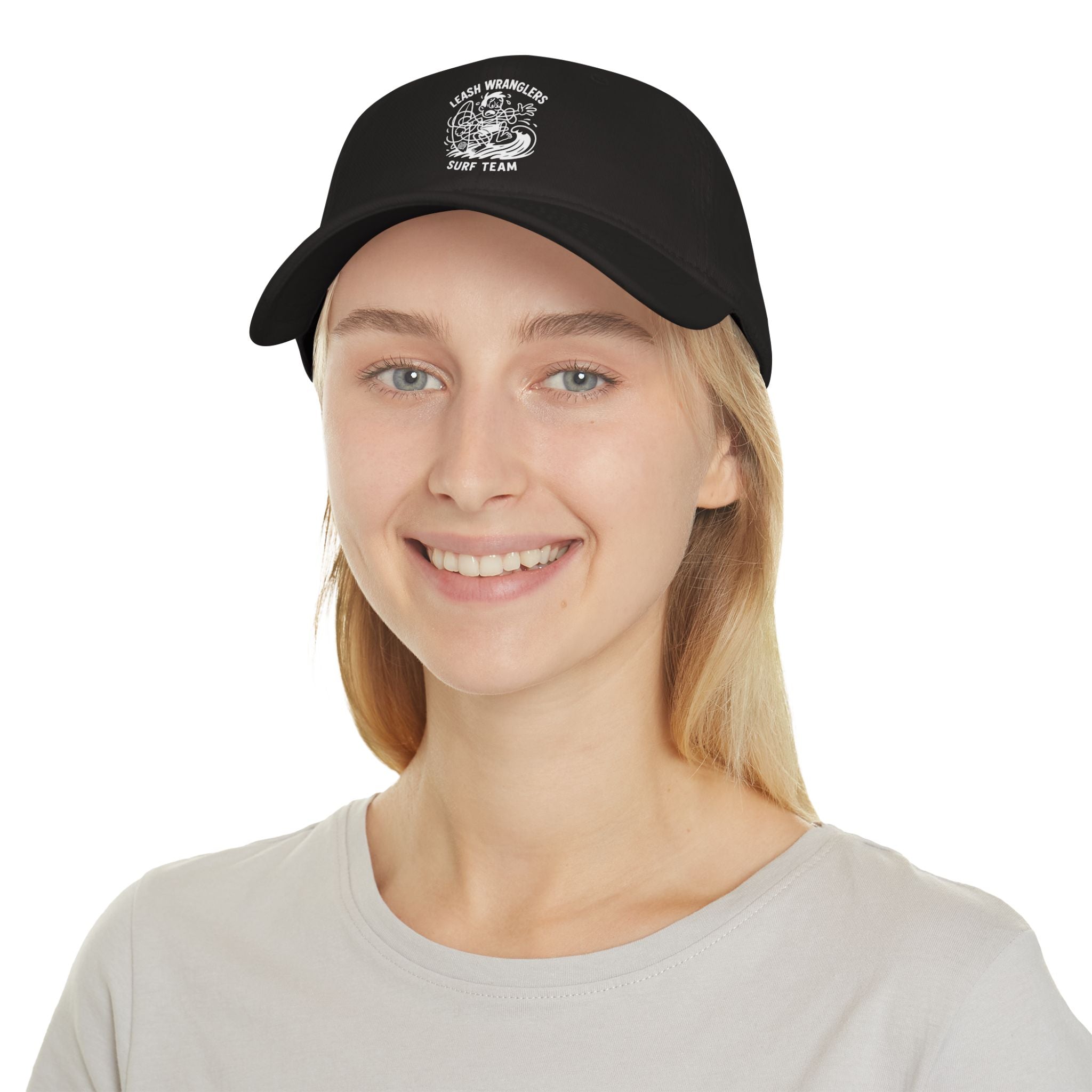 Leash Wranglers Surf Team Unisex - 100% Cotton Baseball Cap