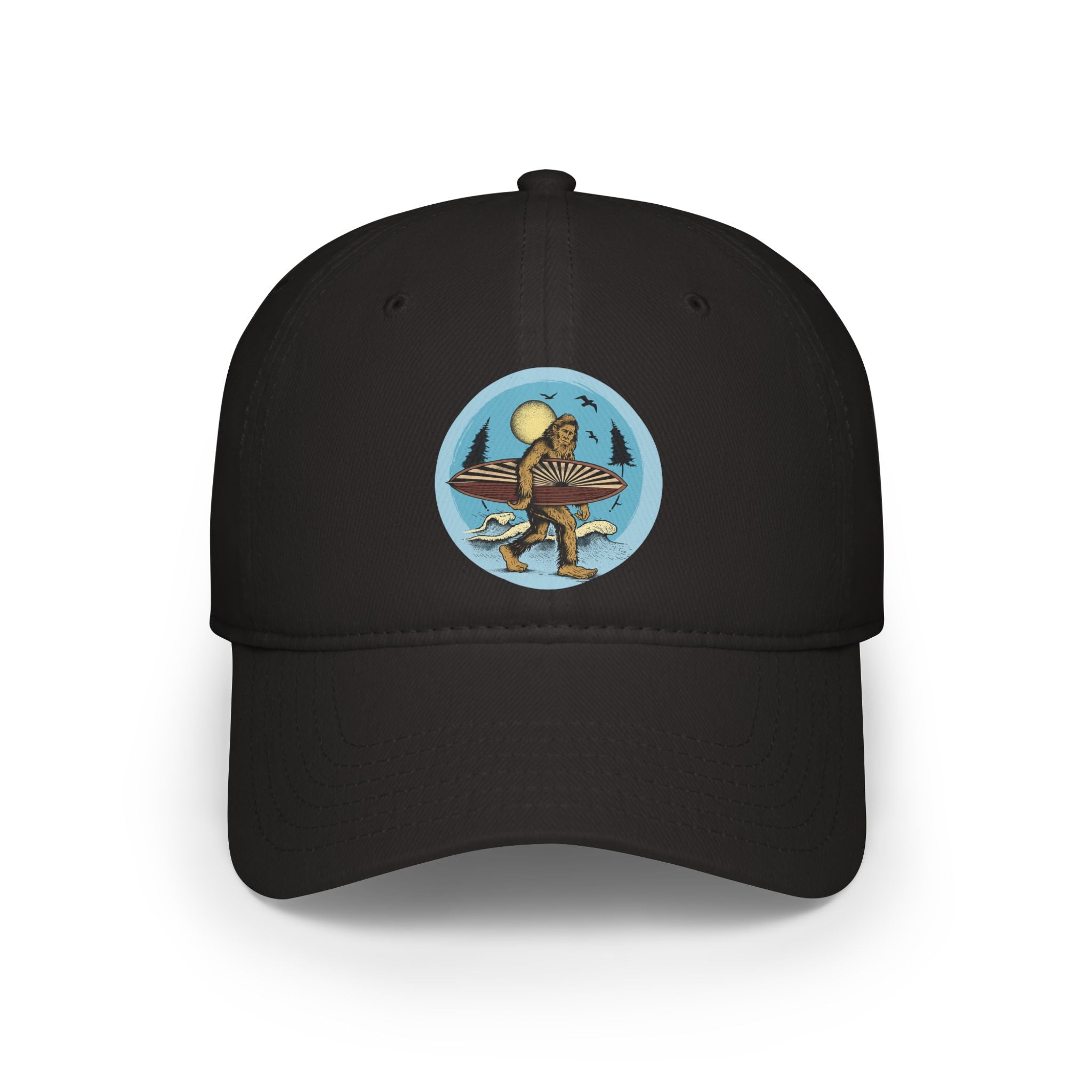 Ventana Surfsquatch by Thiago Bianchini Unisex - 100% Cotton Baseball Cap