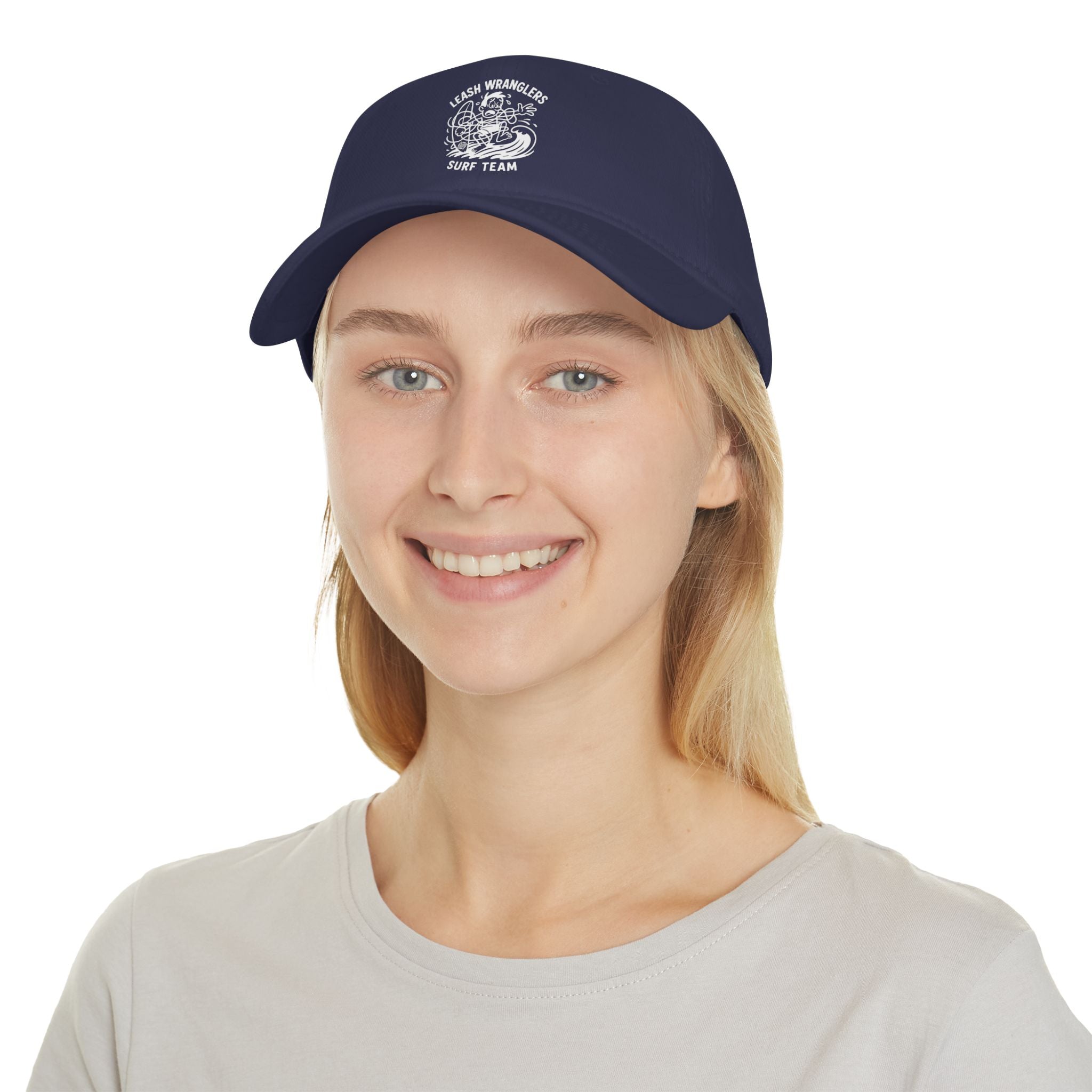 Leash Wranglers Surf Team Unisex - 100% Cotton Baseball Cap