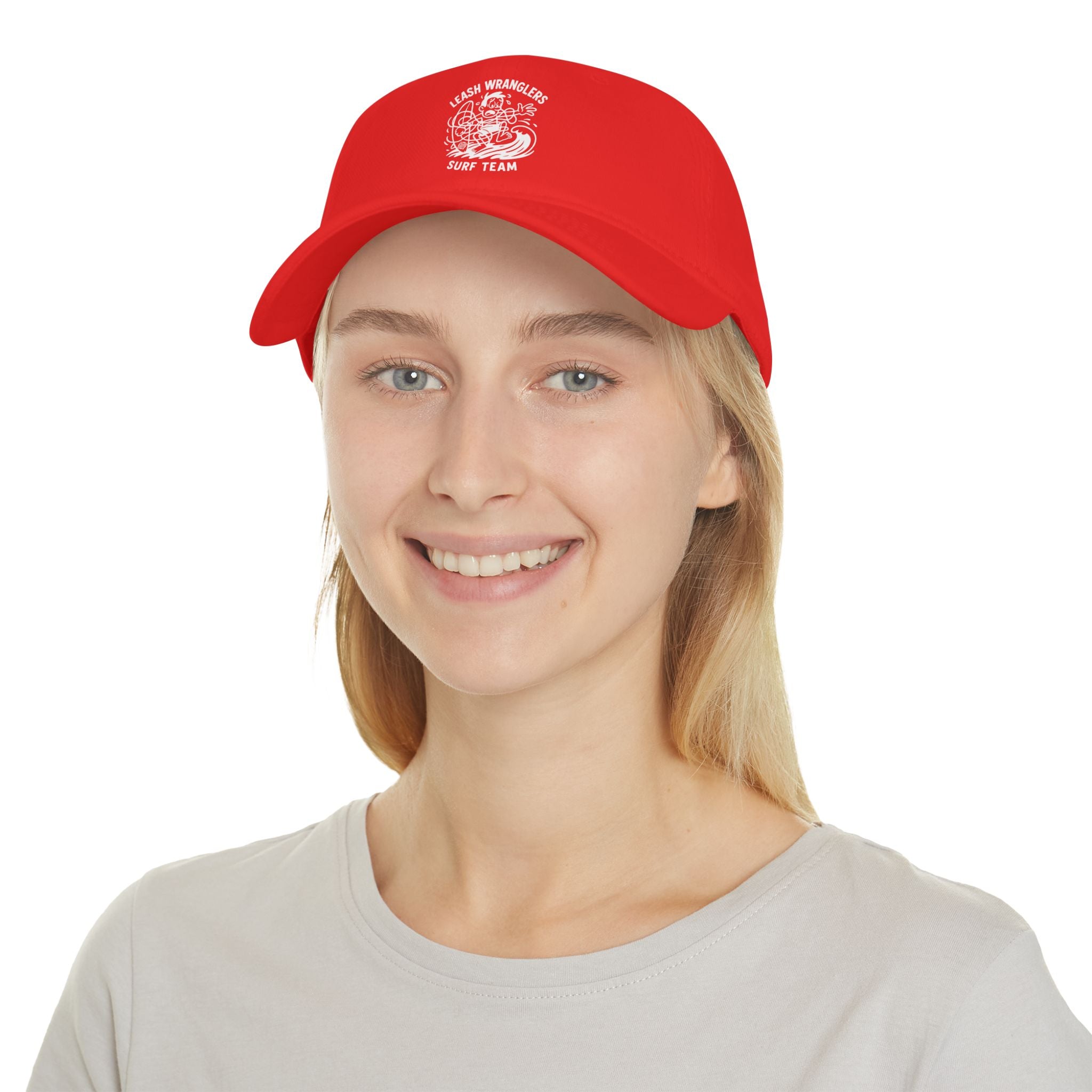Leash Wranglers Surf Team Unisex - 100% Cotton Baseball Cap
