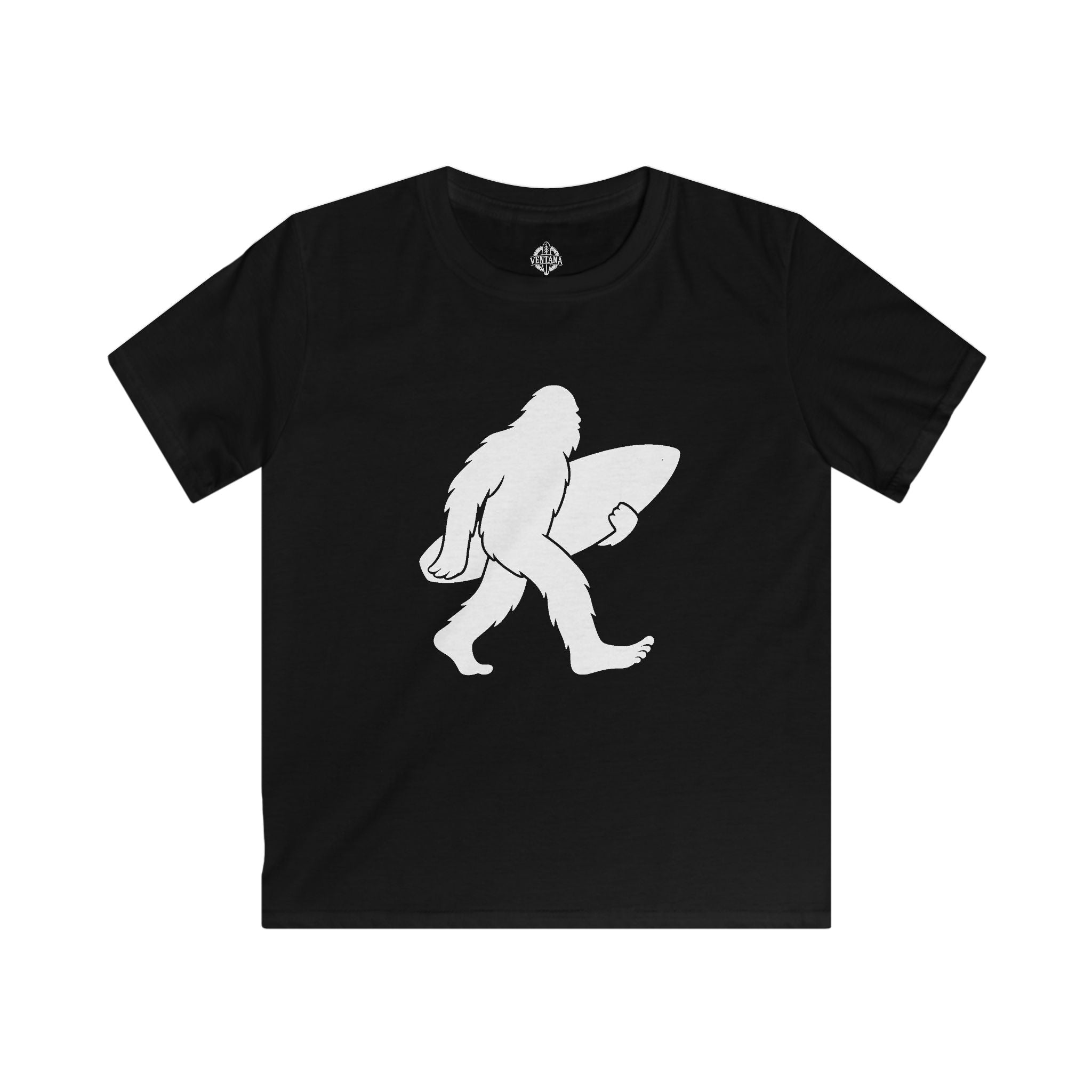 Ventana Surfsquatch Kids - Soft Style U.S. Cotton T-Shirt