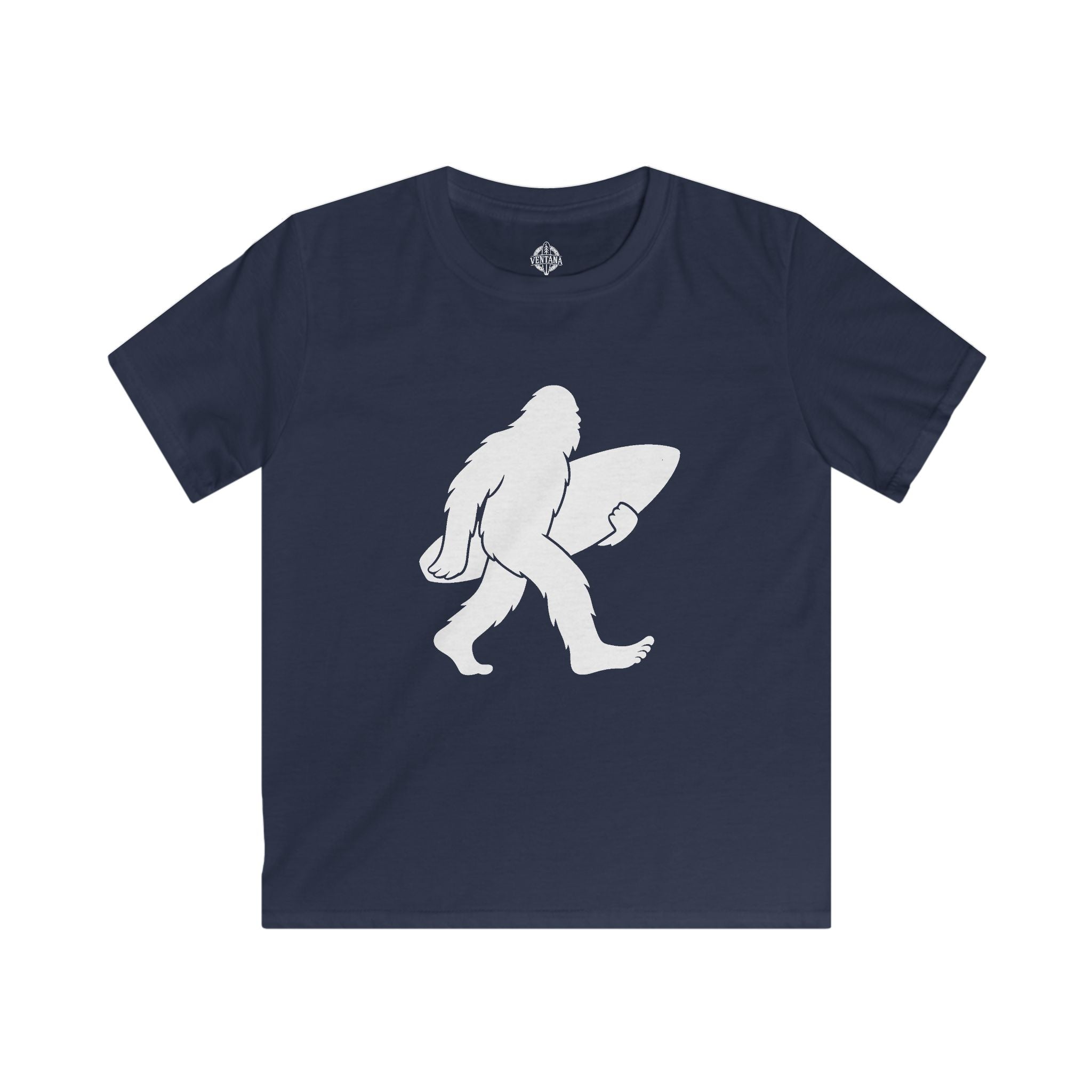 Ventana Surfsquatch Kids - Soft Style U.S. Cotton T-Shirt