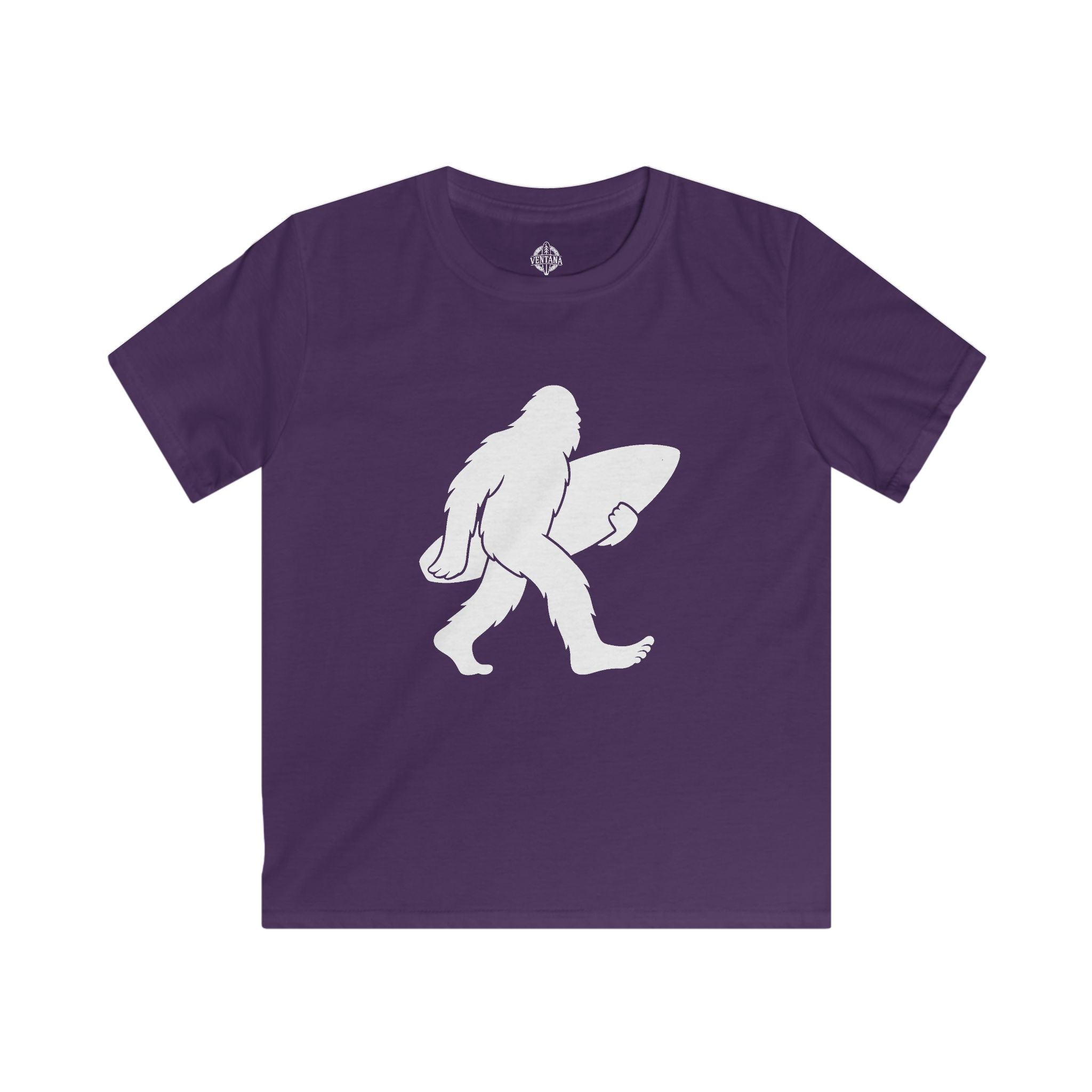 Ventana Surfsquatch Kids - Soft Style U.S. Cotton T-Shirt